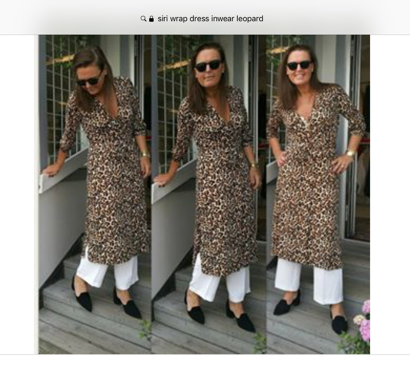 inwear siri wrap dress