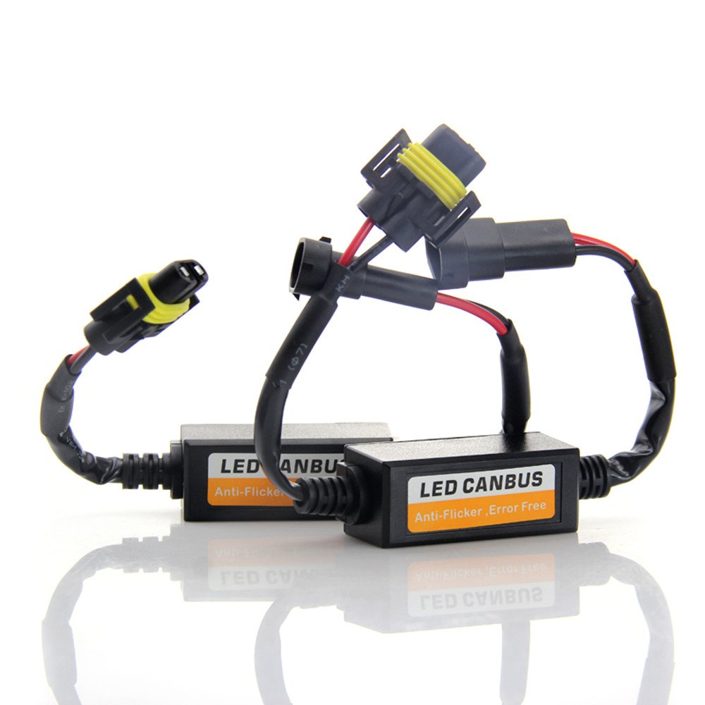 H1/H3 LED Decoder Canbus Varning Headlight Canceller