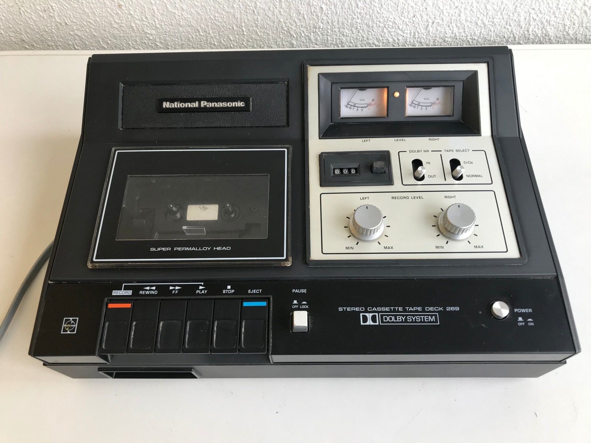 National Panasonic, Stereo Cassette Tape Deck .. (406711575) ᐈ Köp på