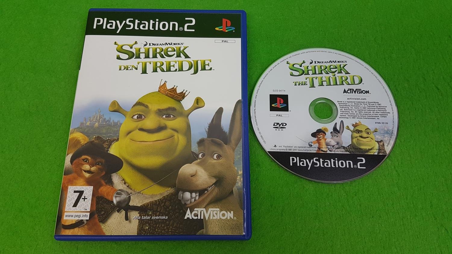 шрек на playstation 2