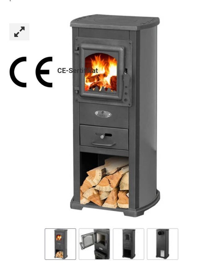 Ny liten kamin 5-7kw | Köp på Tradera (570505506)