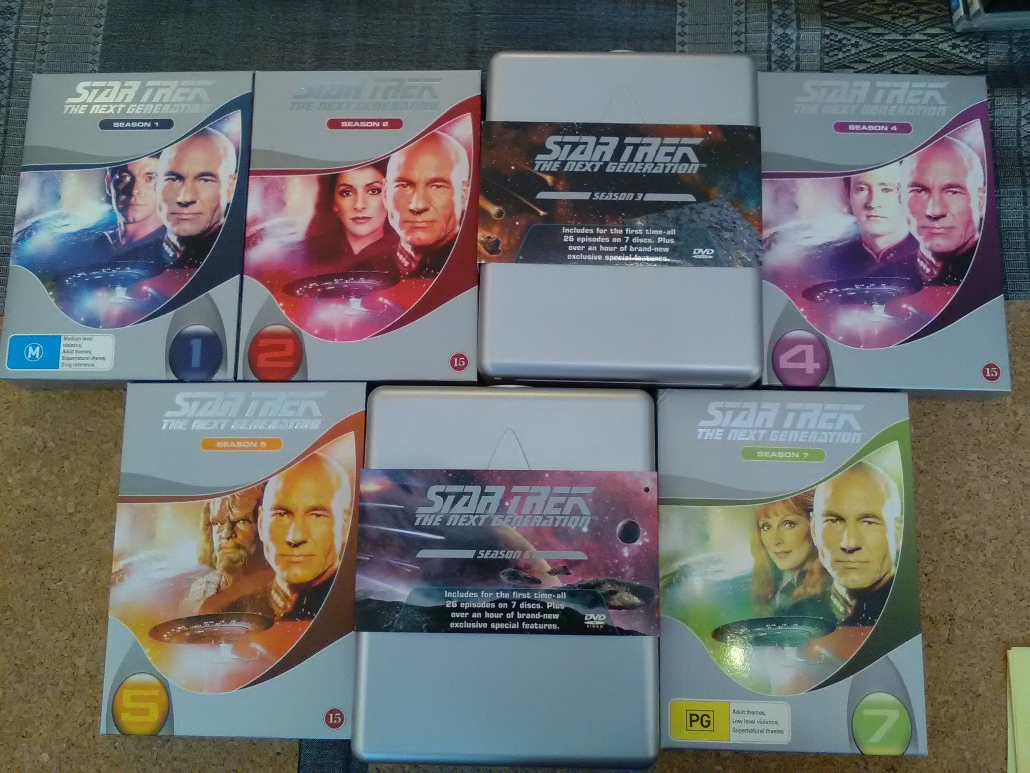 Star Trek - The Next Generation - Säsong 1-7 ( komplett )