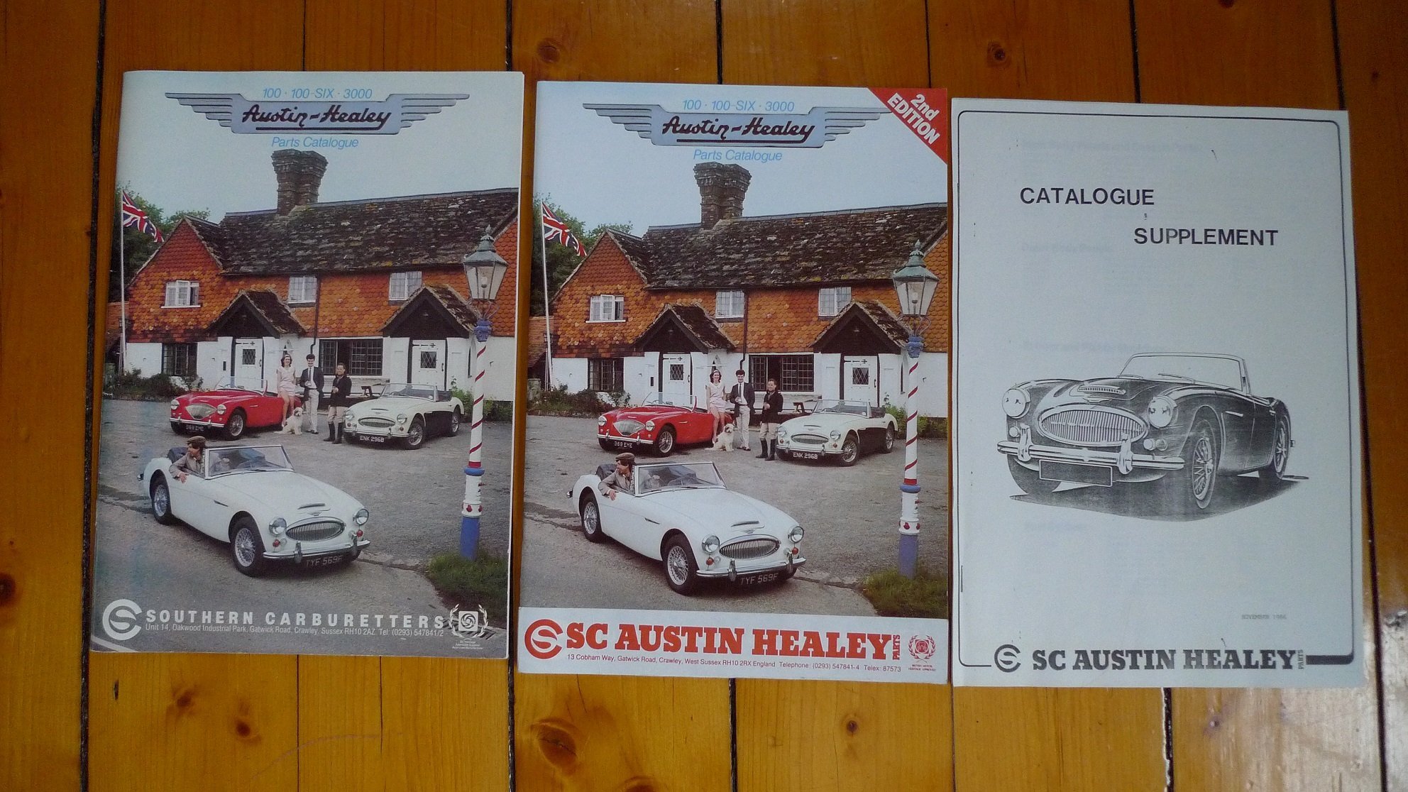 AustinHealey Parts Catalogue 2nd Edition +1 Ed.. Köp på Tradera