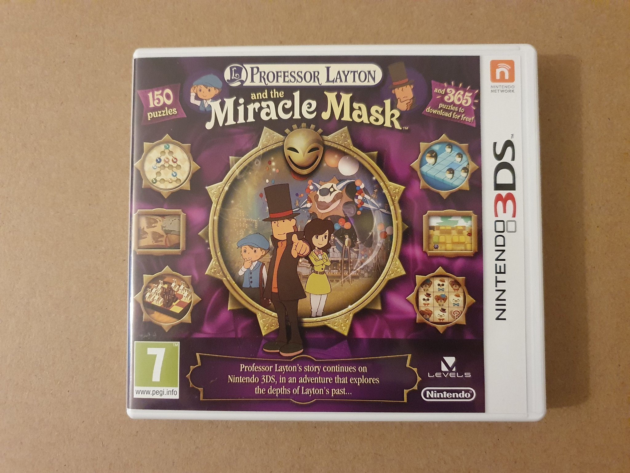 Professor Layton and the Miracle mask 3DS (412391785) ᐈ Köp på Tradera