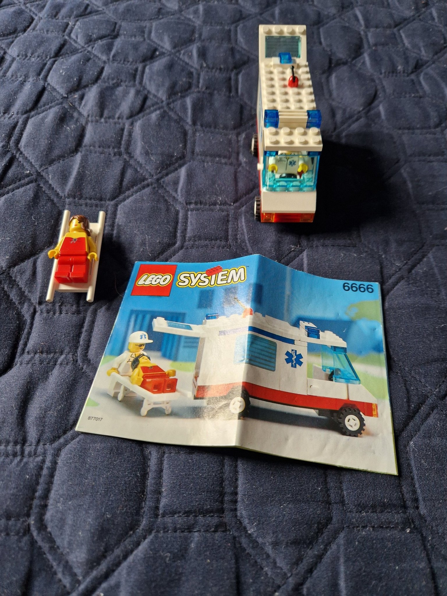Lego System 6666 Ambulans K p p Tradera 624767482