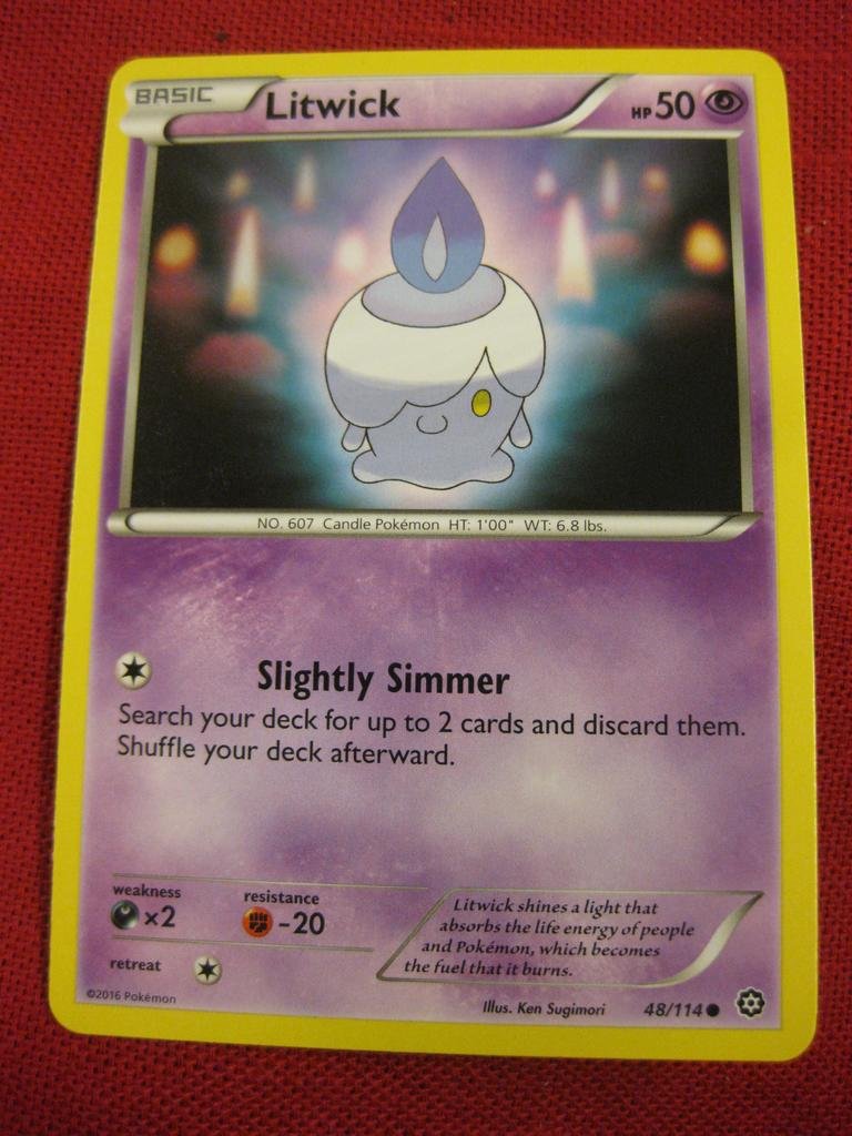 LITWICK - POKEMON - NYTT KORT - .. | Kp frn hasse1248 p Tradera  (269910890)