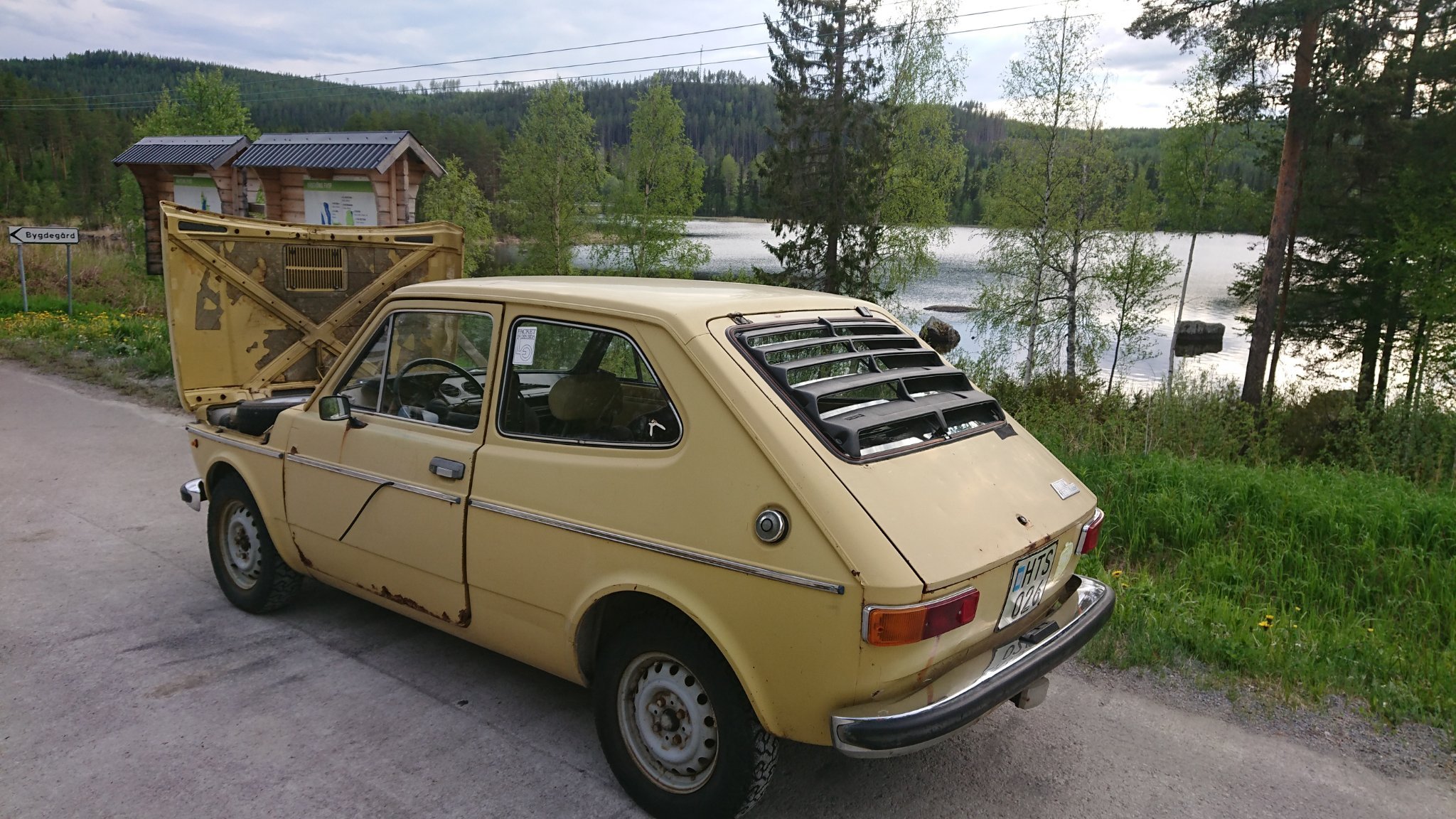 FIAT 127 SPECIAL 1975 Körklar Jämtlandsbil med patina
