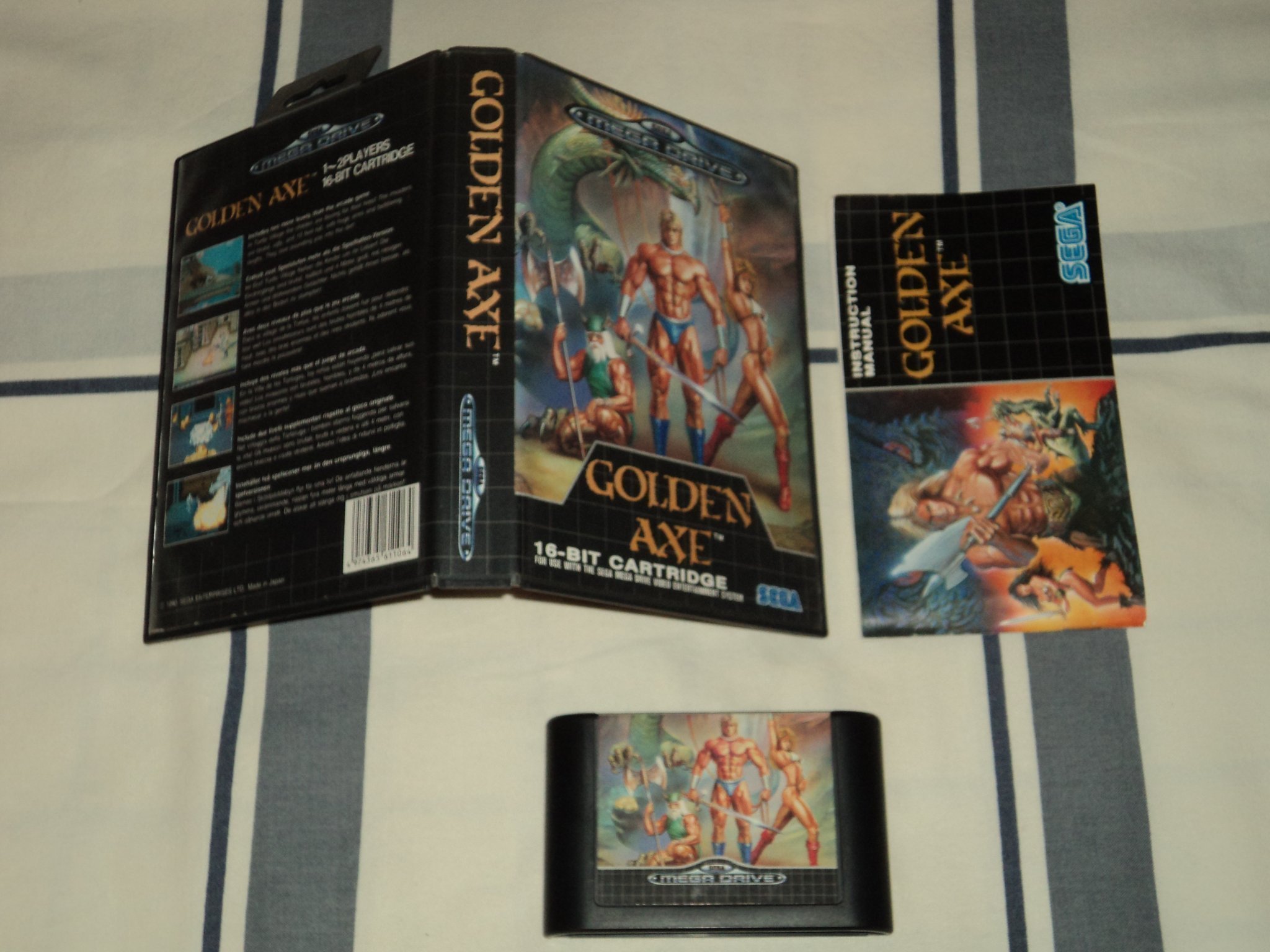 MD SEGA Mega Drive Golden Axe