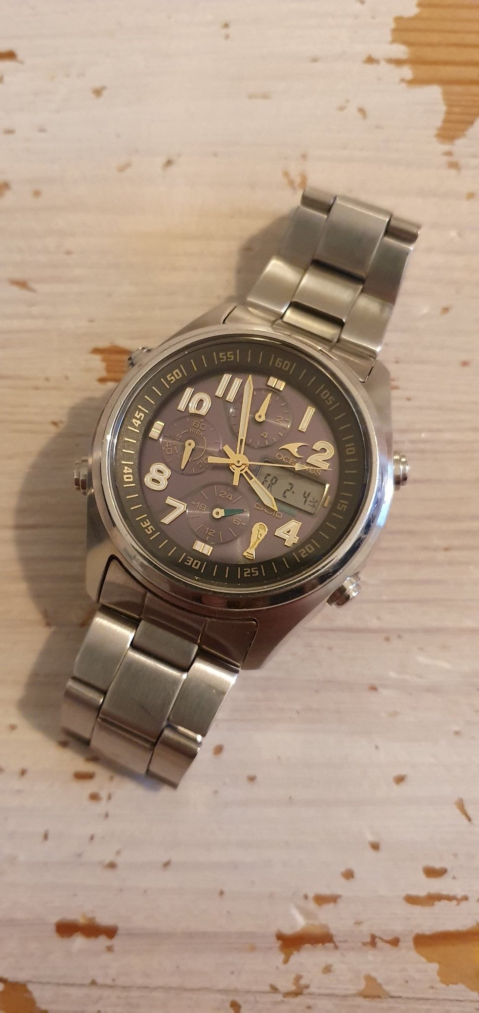 Se produkter som liknar Casio Oceanus OCW-520 - FIFA .. på Tradera  (526064988)