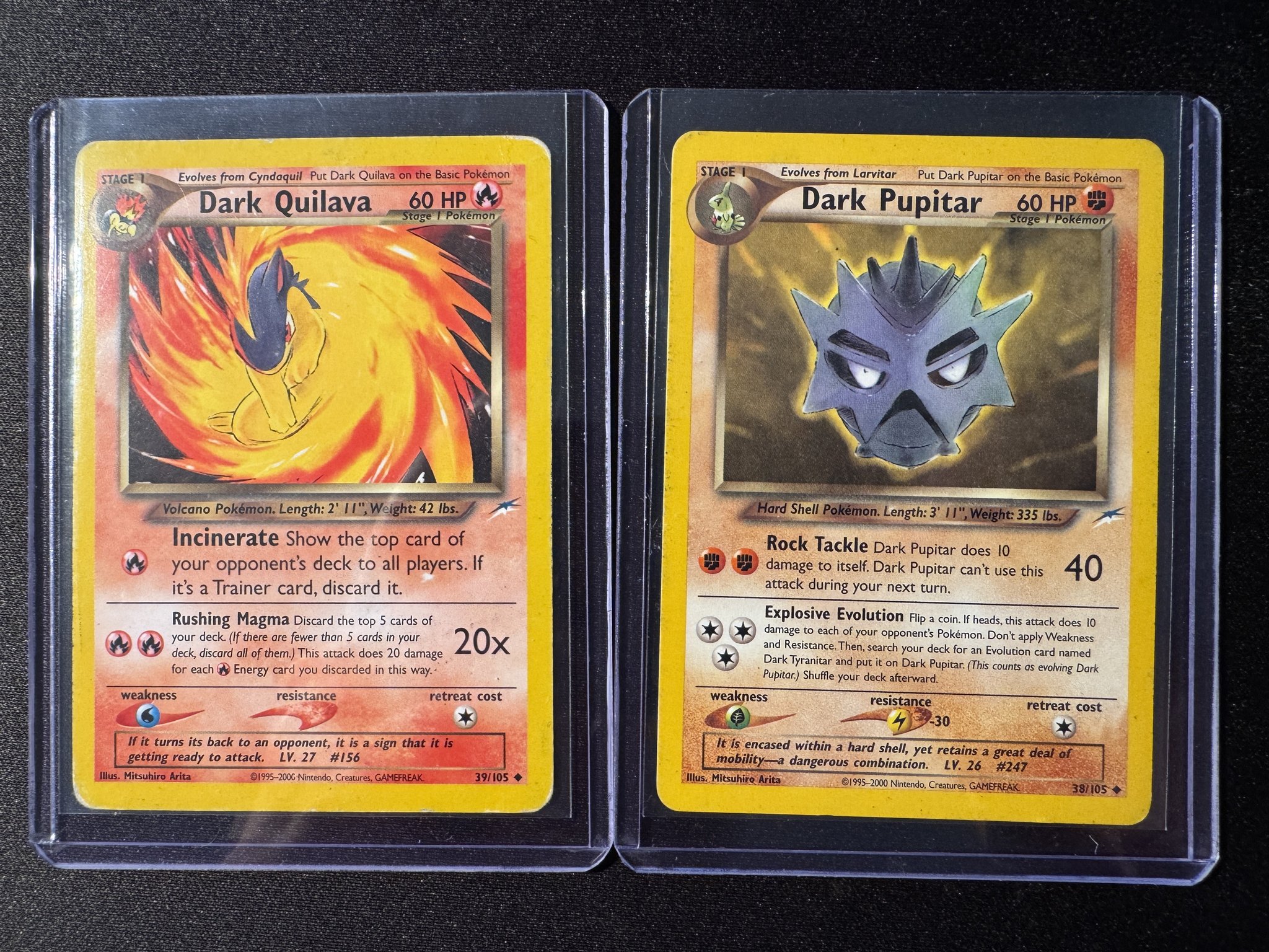 Se produkter som liknar Pokmon: Dark Quilava 39/105 .. p Tradera  (727275204)