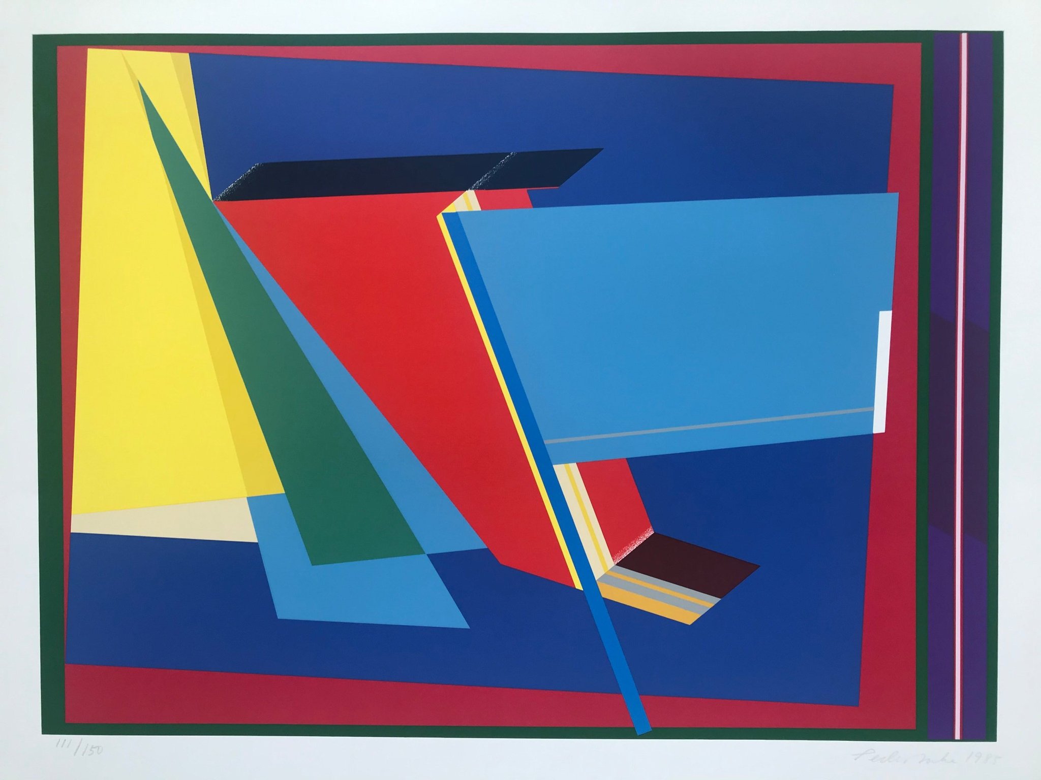 Serigrafi av Peder Duke