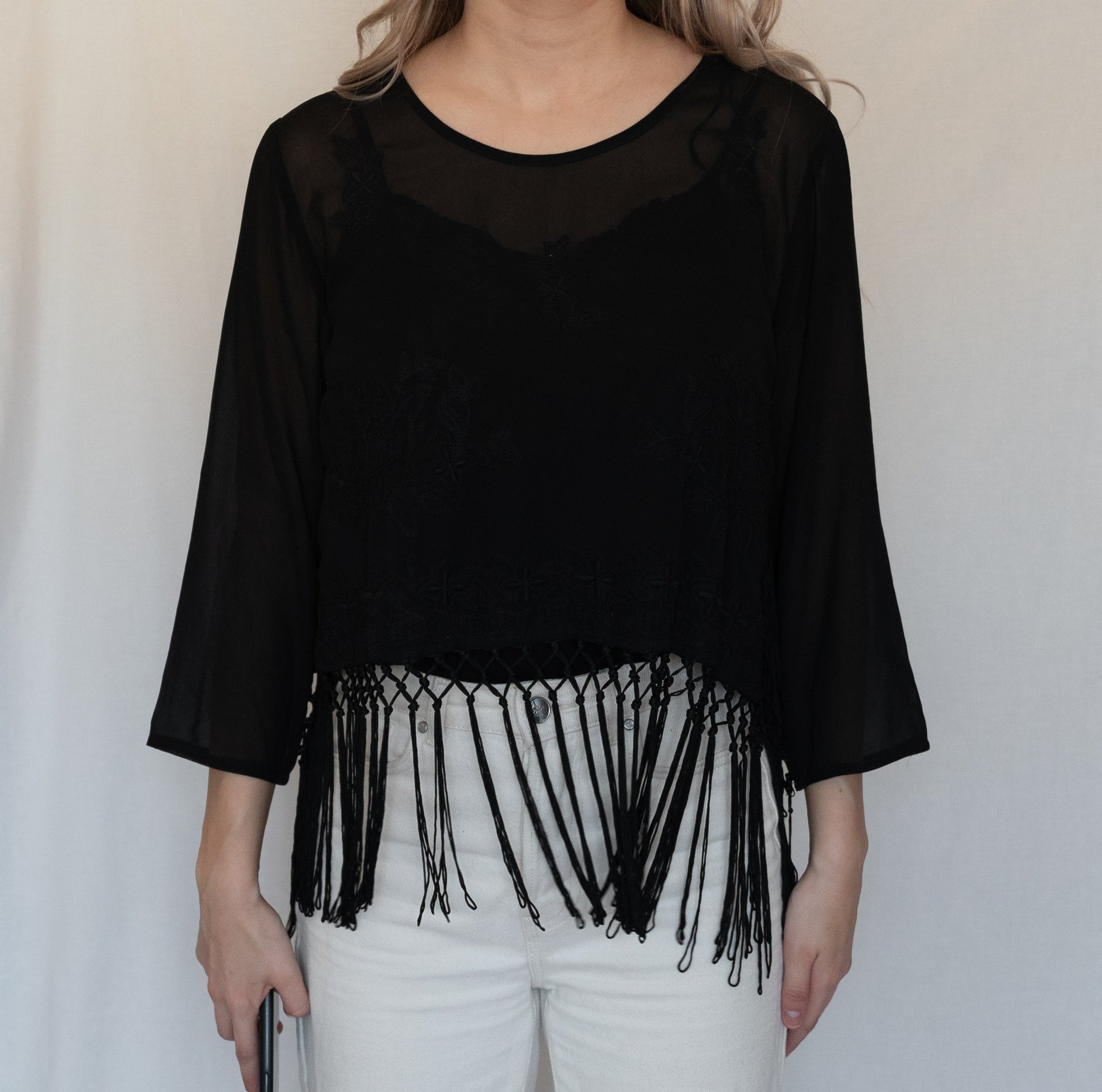 primark fringe jacket