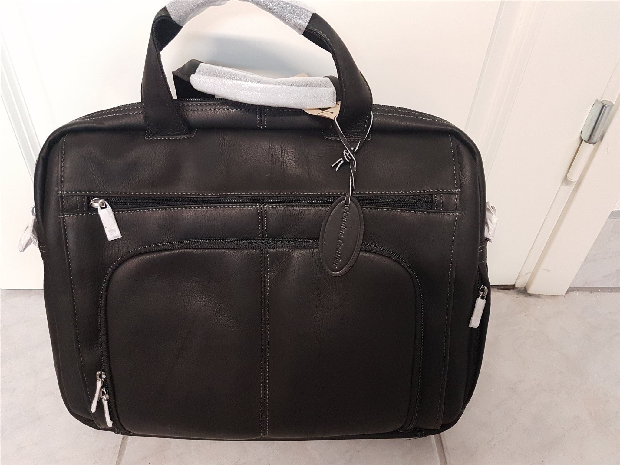 laptopväska i skinn laptopväska i skinn