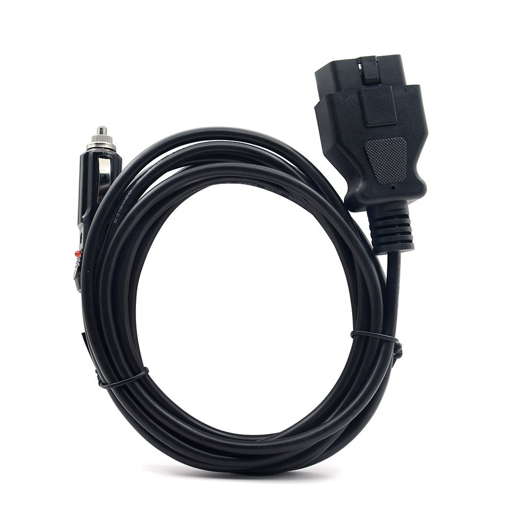 OBD-adapter Cigarettändaruttag till OBD hona 4 meter