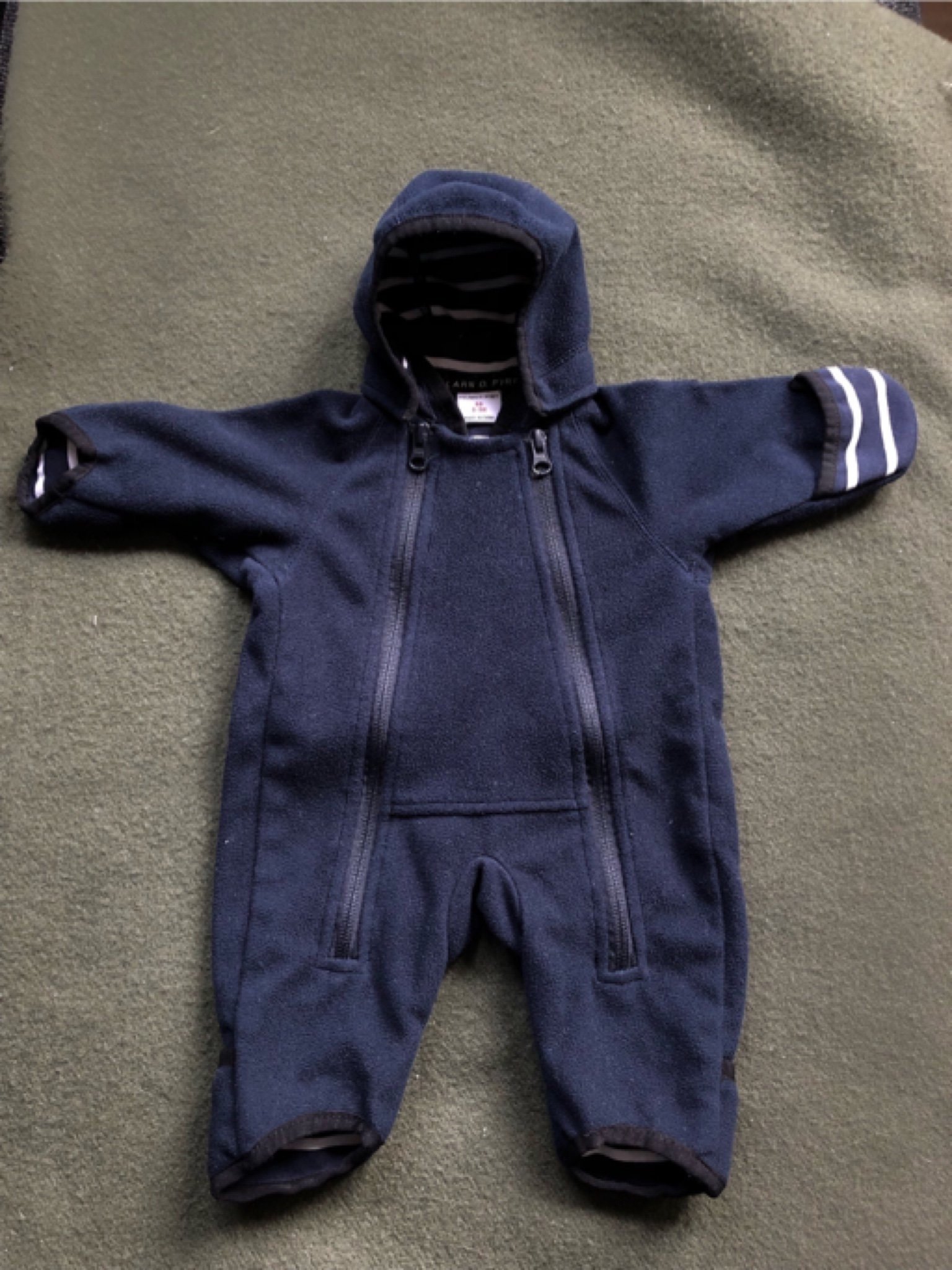 vindfleece overall baby