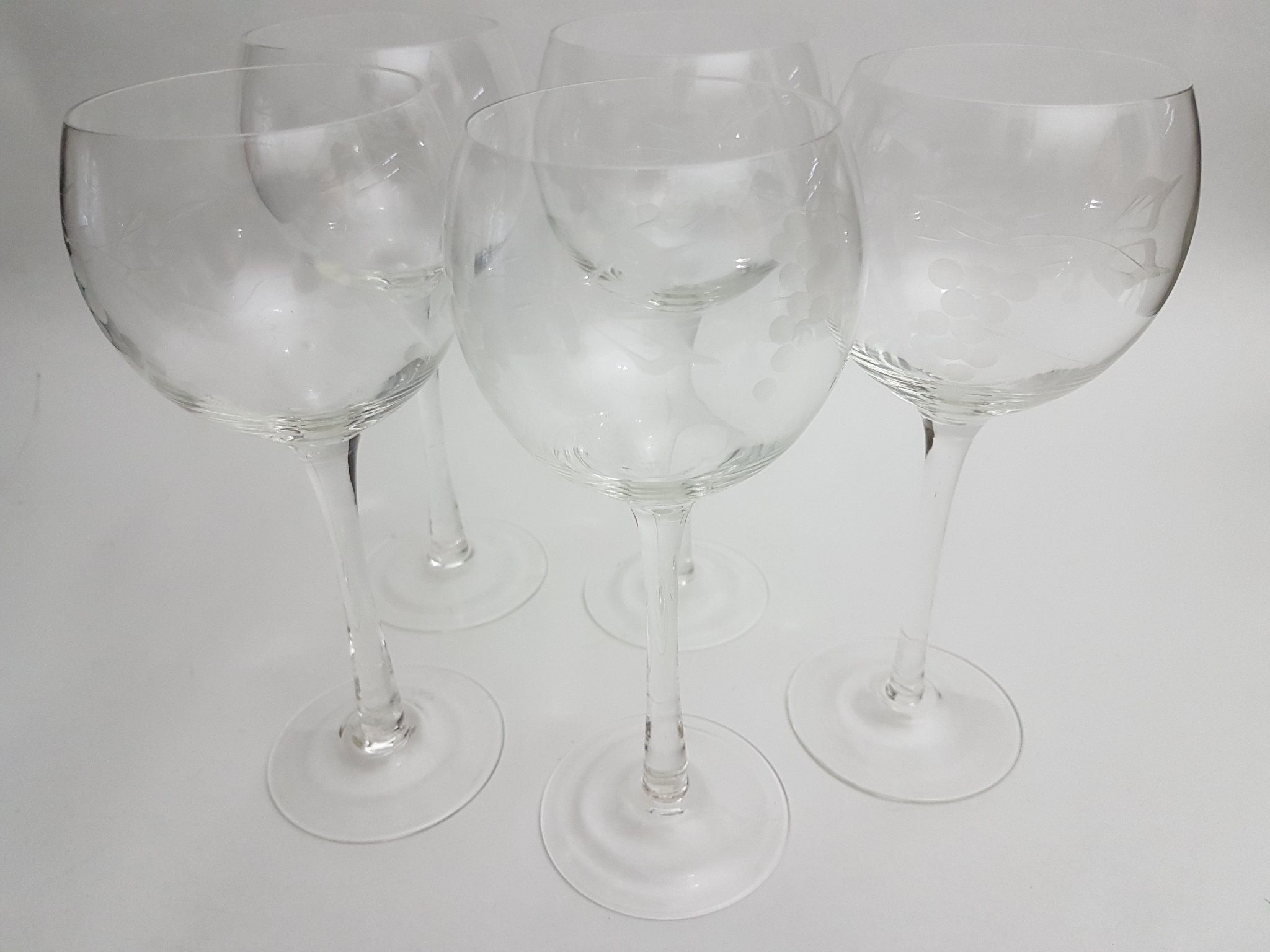 5st Vackra Glas Vinranka