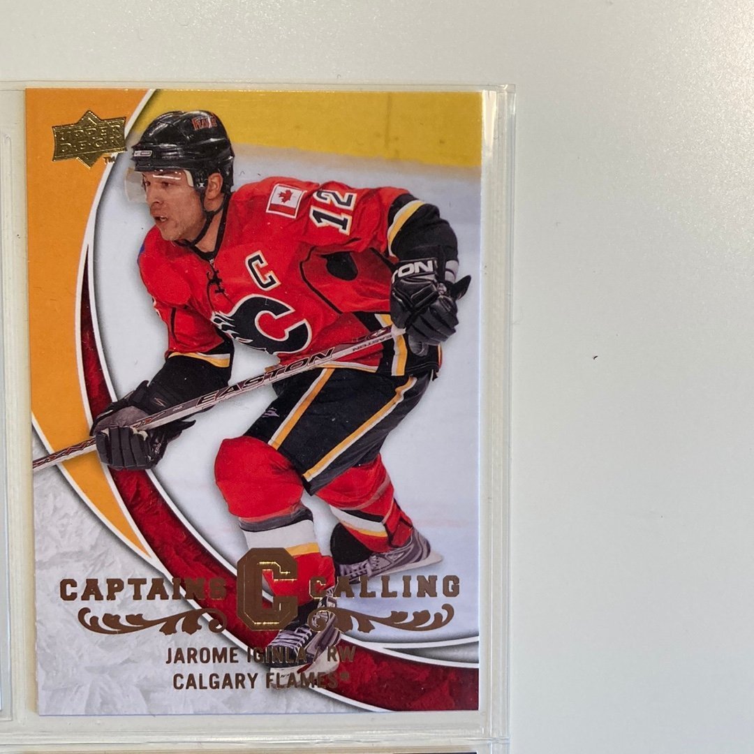 Jarome Iginla 2008-09 Upper Deck Series I Capta.. | Köp på