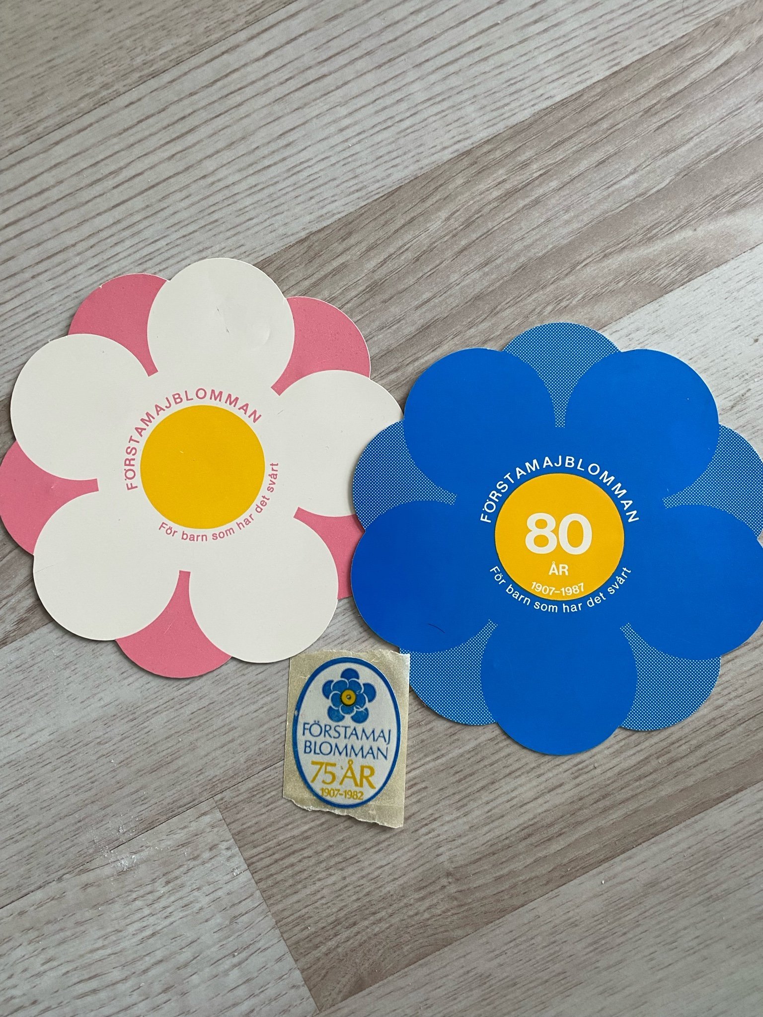 Majblomman klistermärken 80 talet Köp på Tradera (621005991)