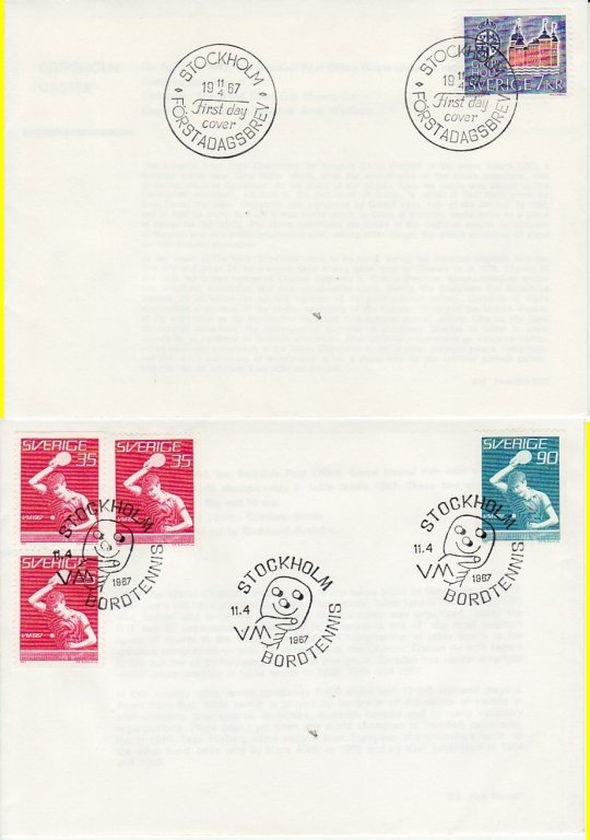 Obj. 2304, FDC 2 brev (1967-04-11)