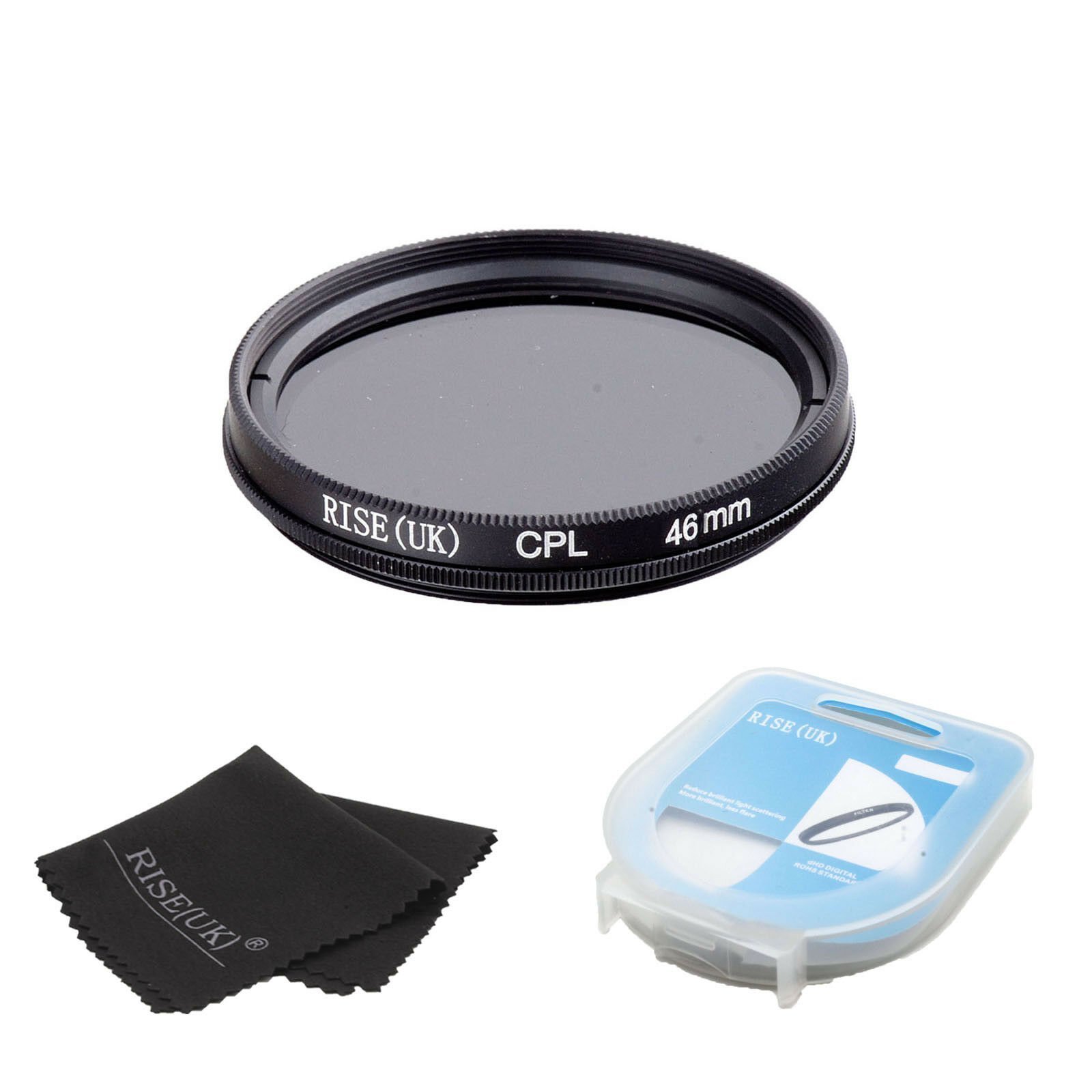 Polarisationsfilter 46mm i riktigt glas och metall.