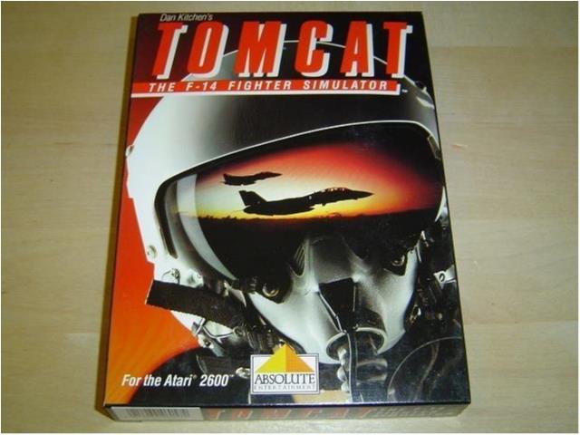 TOMCAT F-14 FIGHTER SIMULATOR ATARI 2600 *NYTT*