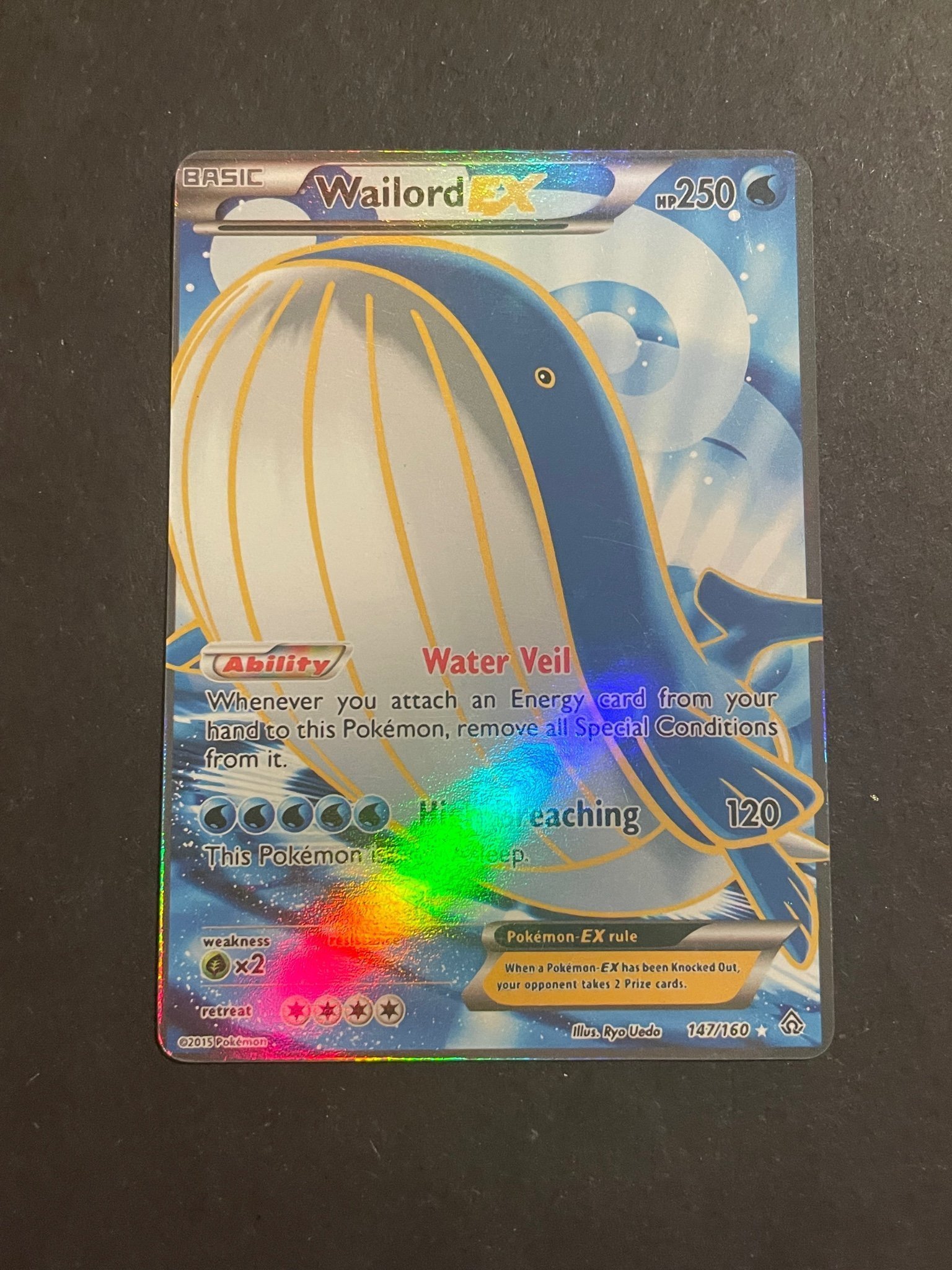 Se produkter som liknar Wailord EX (147 Full Art) på Tradera (618562925)