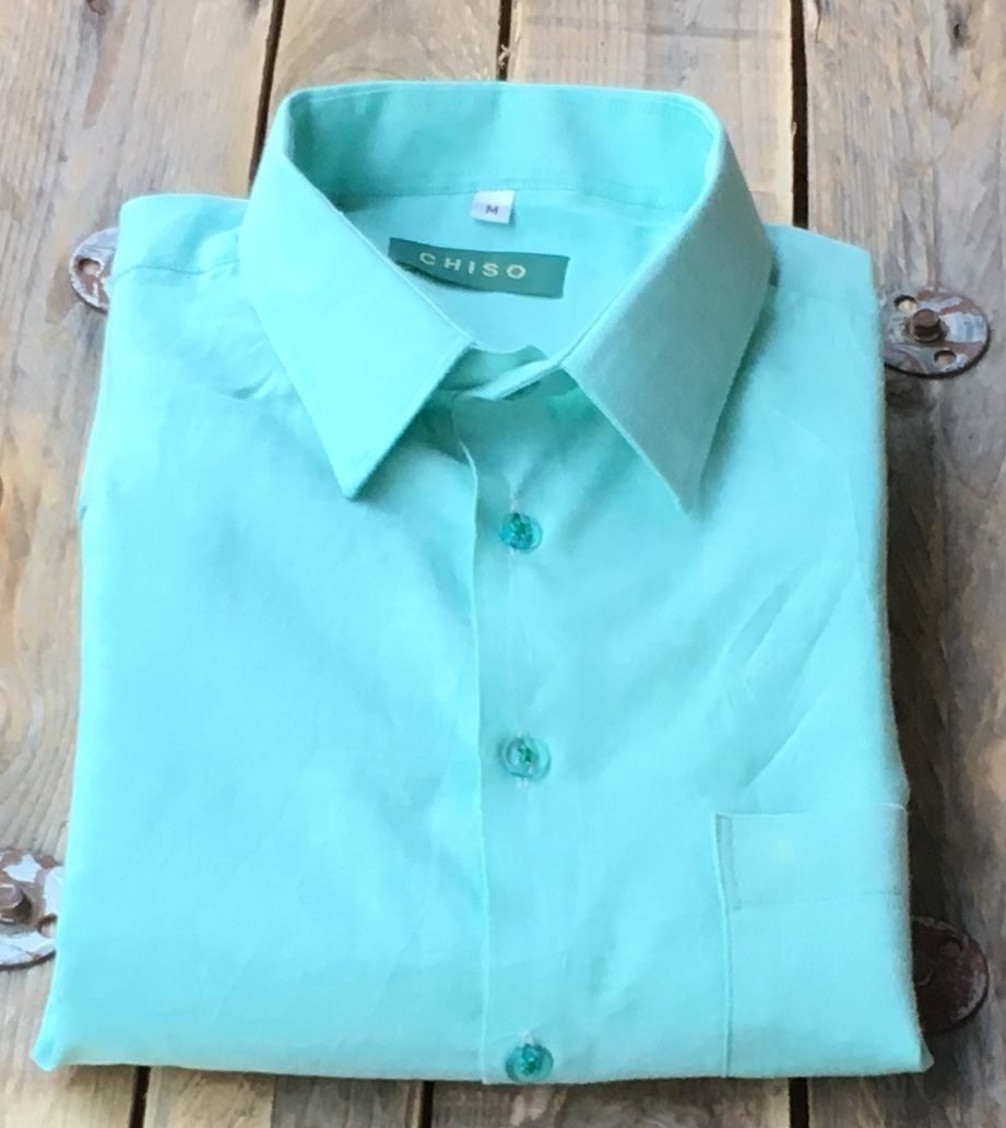"CHISO SHIRTS" Ny grön skjorta i storlek S
