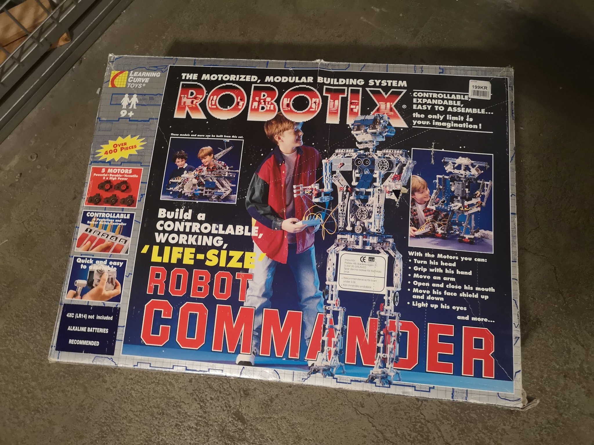 ROBOTIX ROBOT COMMANDER LIFE SIZE CONTROLLABLE .. (404895420) ᐈ Köp på