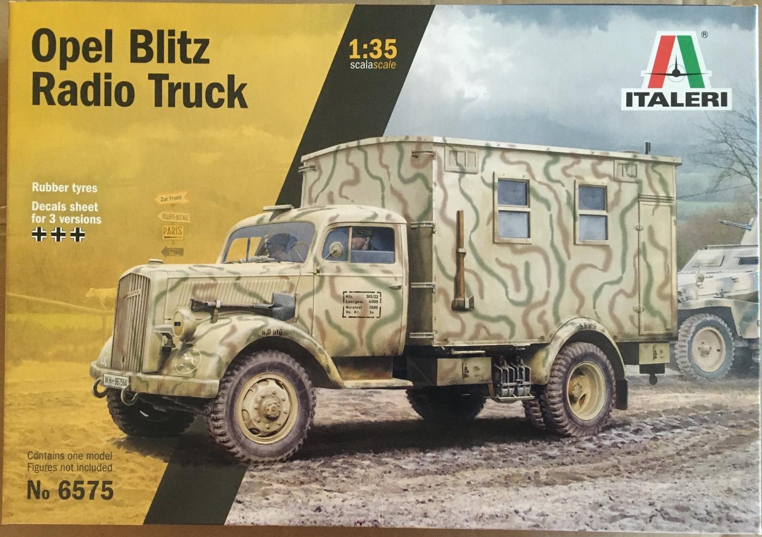 OPEL BLITZ RADIO TRUCK Italeri 1/35