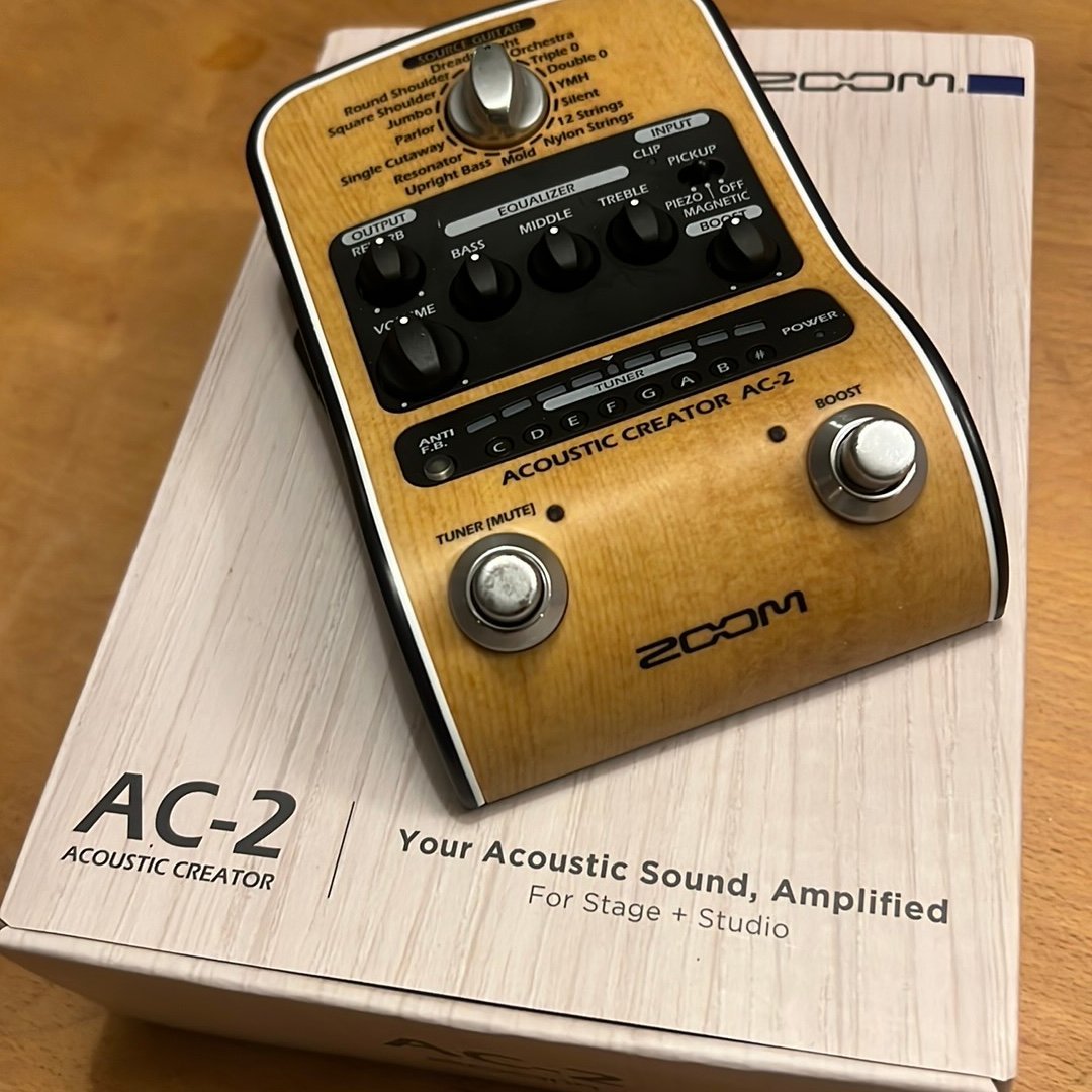 Zoom AC-2 Acoustic Creator | Köp på Tradera (718356475)