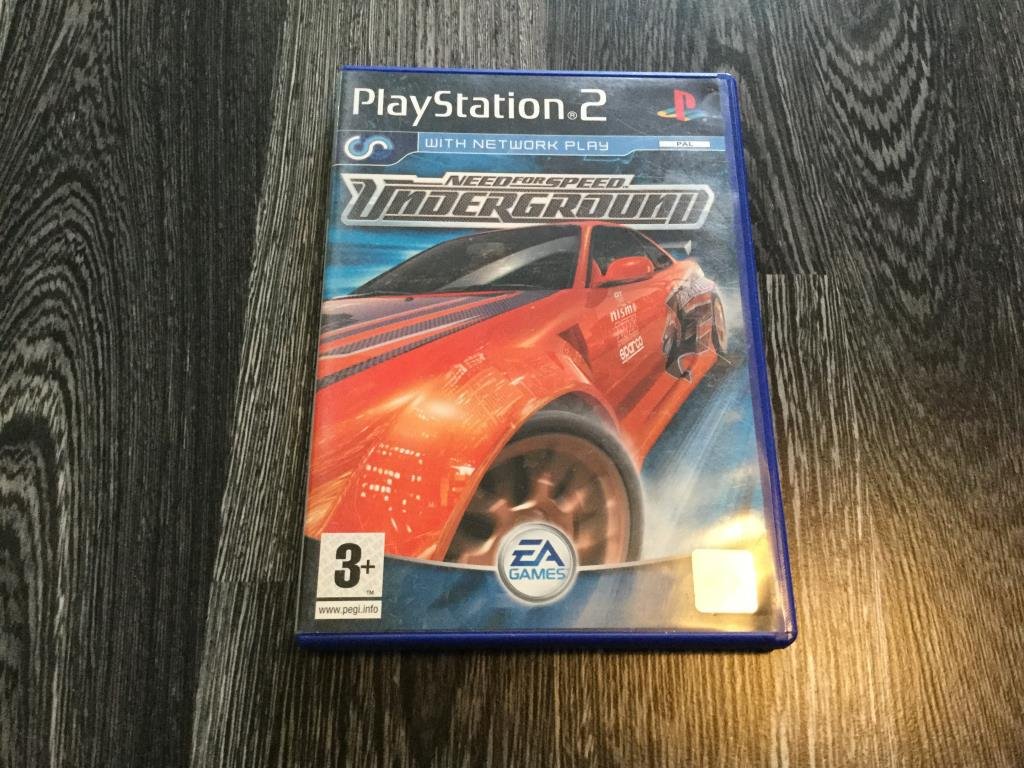 Need For Speed Underground(Komplett)(Svensksåld)