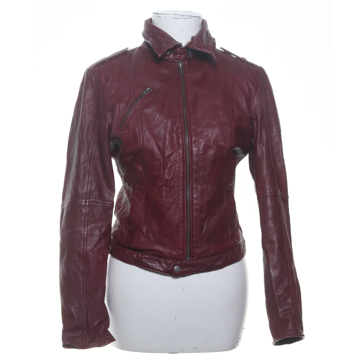 Saint Tropez, Skinnjacka, Strl: S, Röd, Skinn (378951099) ᐈ Saint Tropez, Skinnjacka, Strl: S, Röd, Skinn (378951099) ᐈ