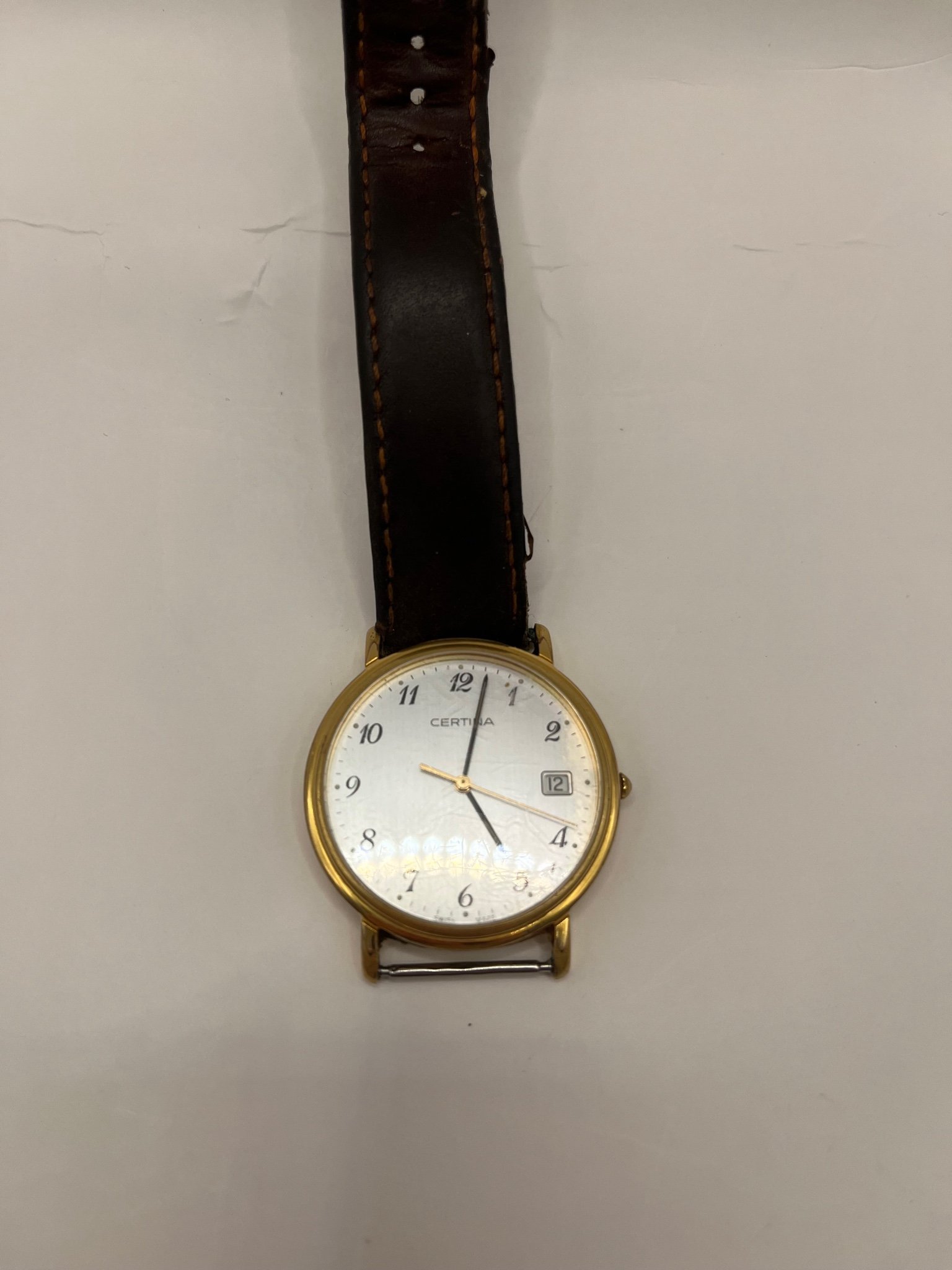 Certina, stål, quartz, 34mm, EOL 260 1277 25 A | Köp på Tradera
