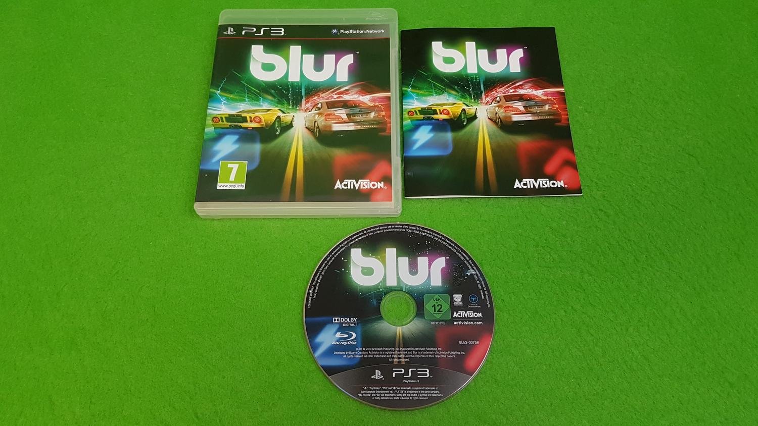 Blur KOMPLETT Playstation 3 PS3 (408572654) ᐈ SpelHem på Tradera