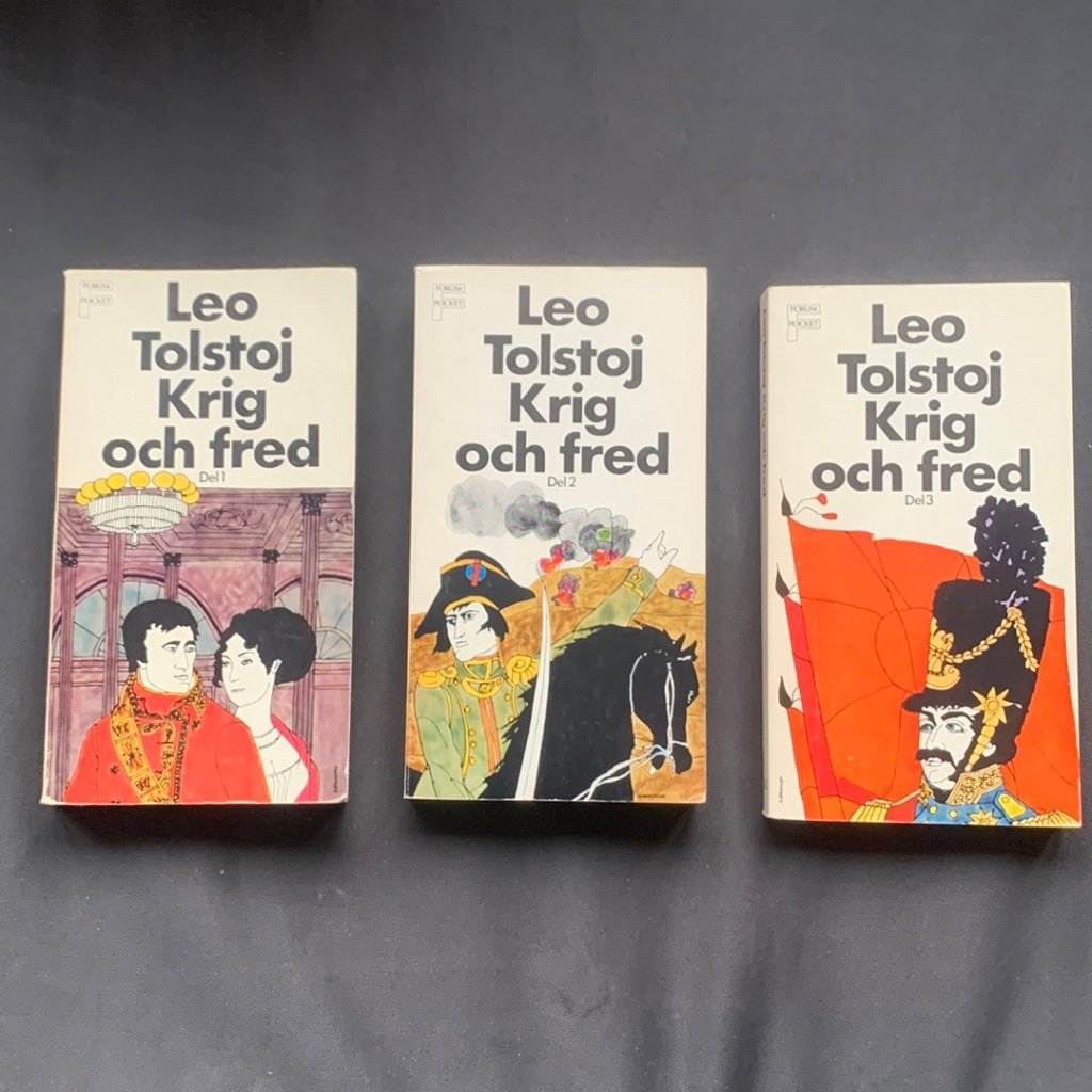 Se produkter som liknar Leo Tolstoj krig och fred del.. på Tradera