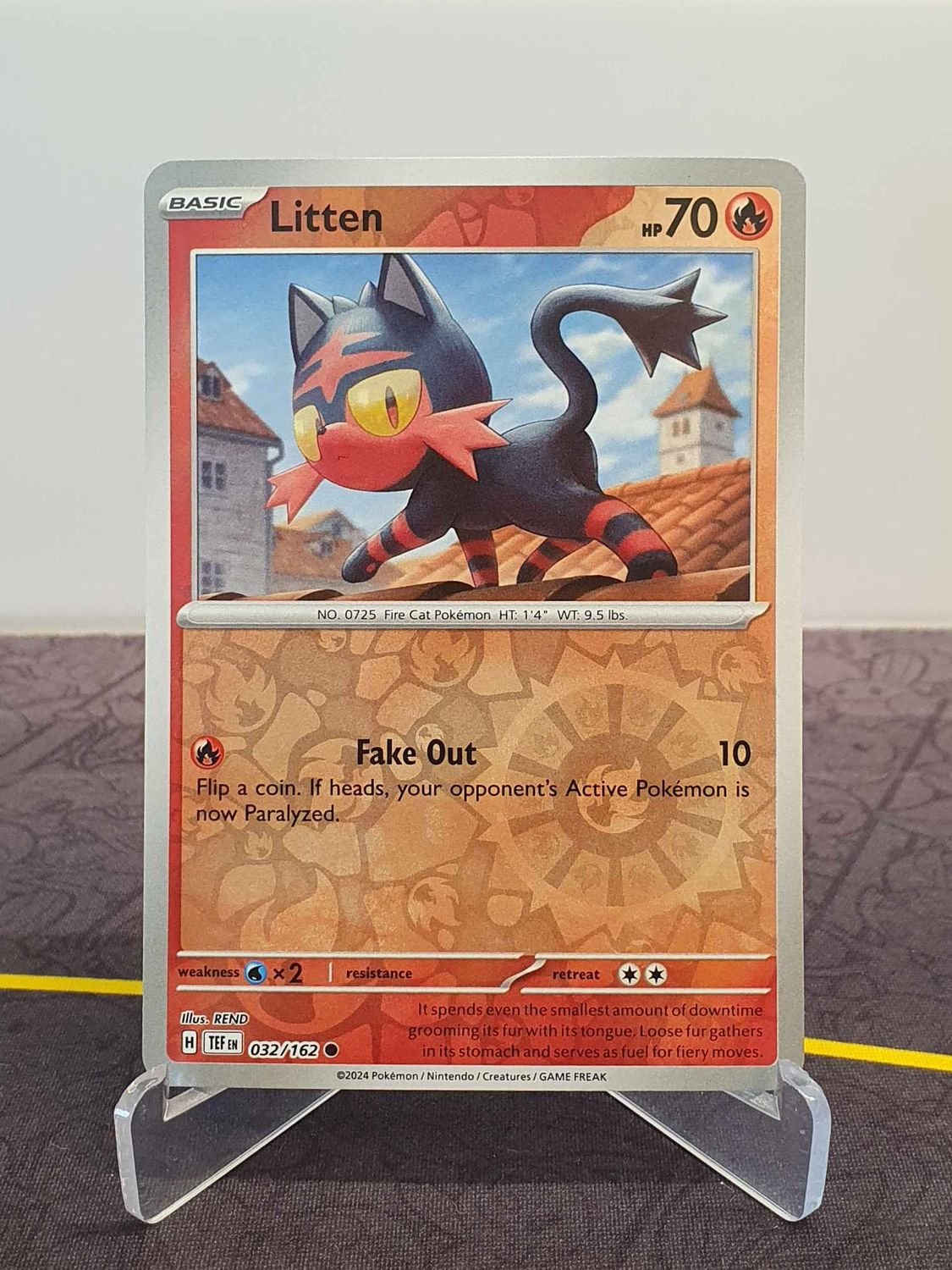 litten pokemon card value Pokemon - Litten 15/25 - McDonalds Promo - 25th Annivesary