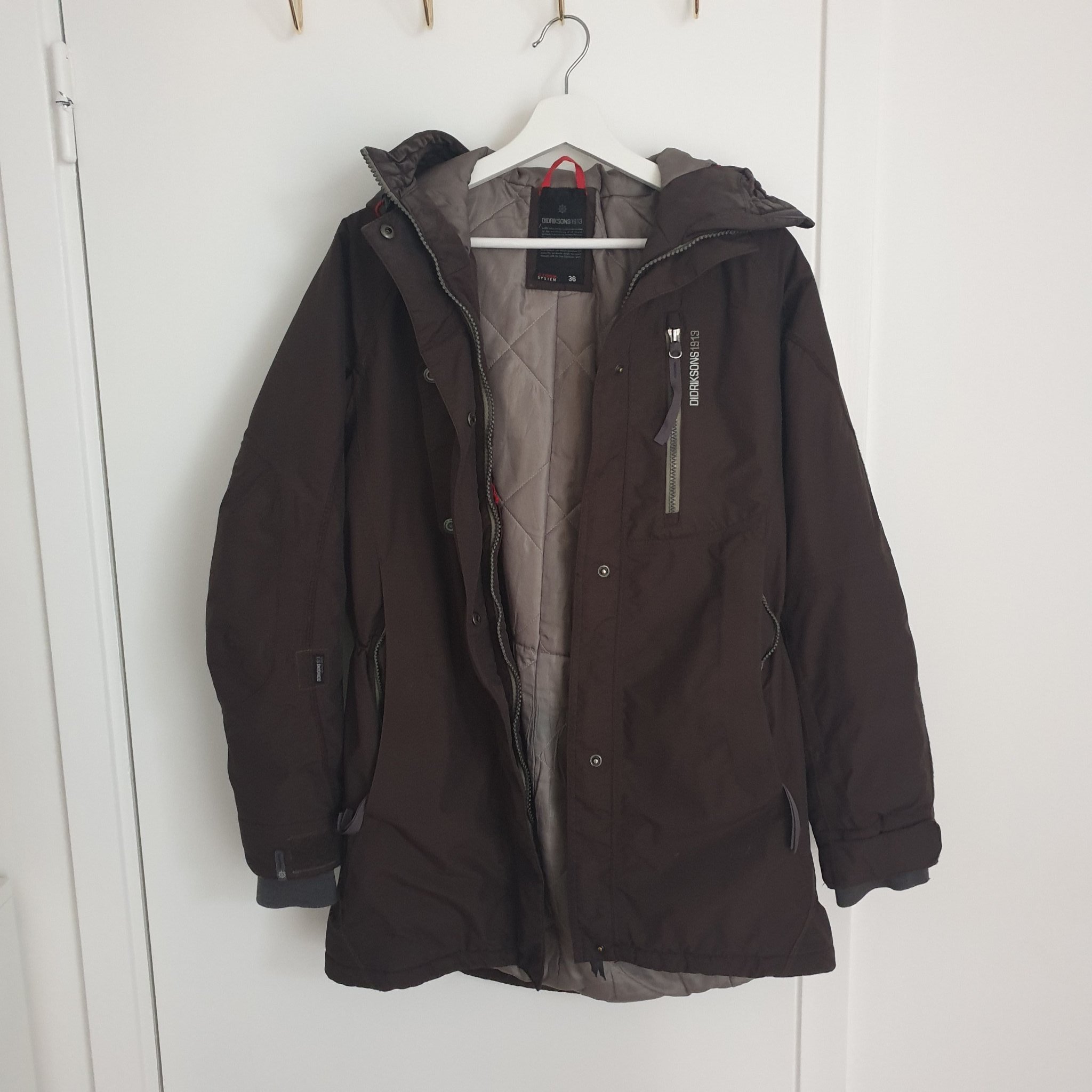 Didrikssons 1913 parka storm system strl 36 Didrikssons 1913 parka storm system strl 36