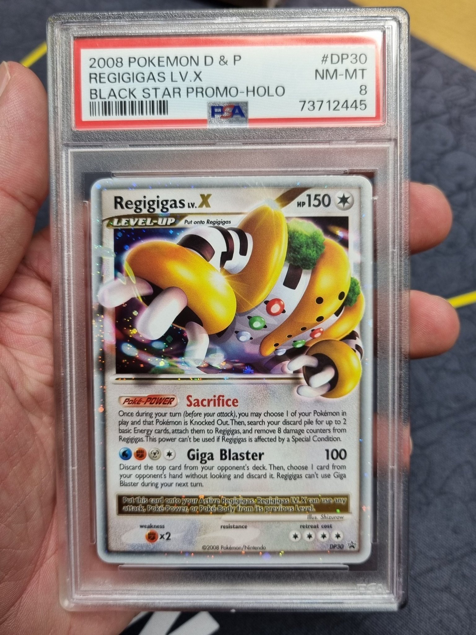 Regigigas LV.X (DP30/56), Busca de Cards