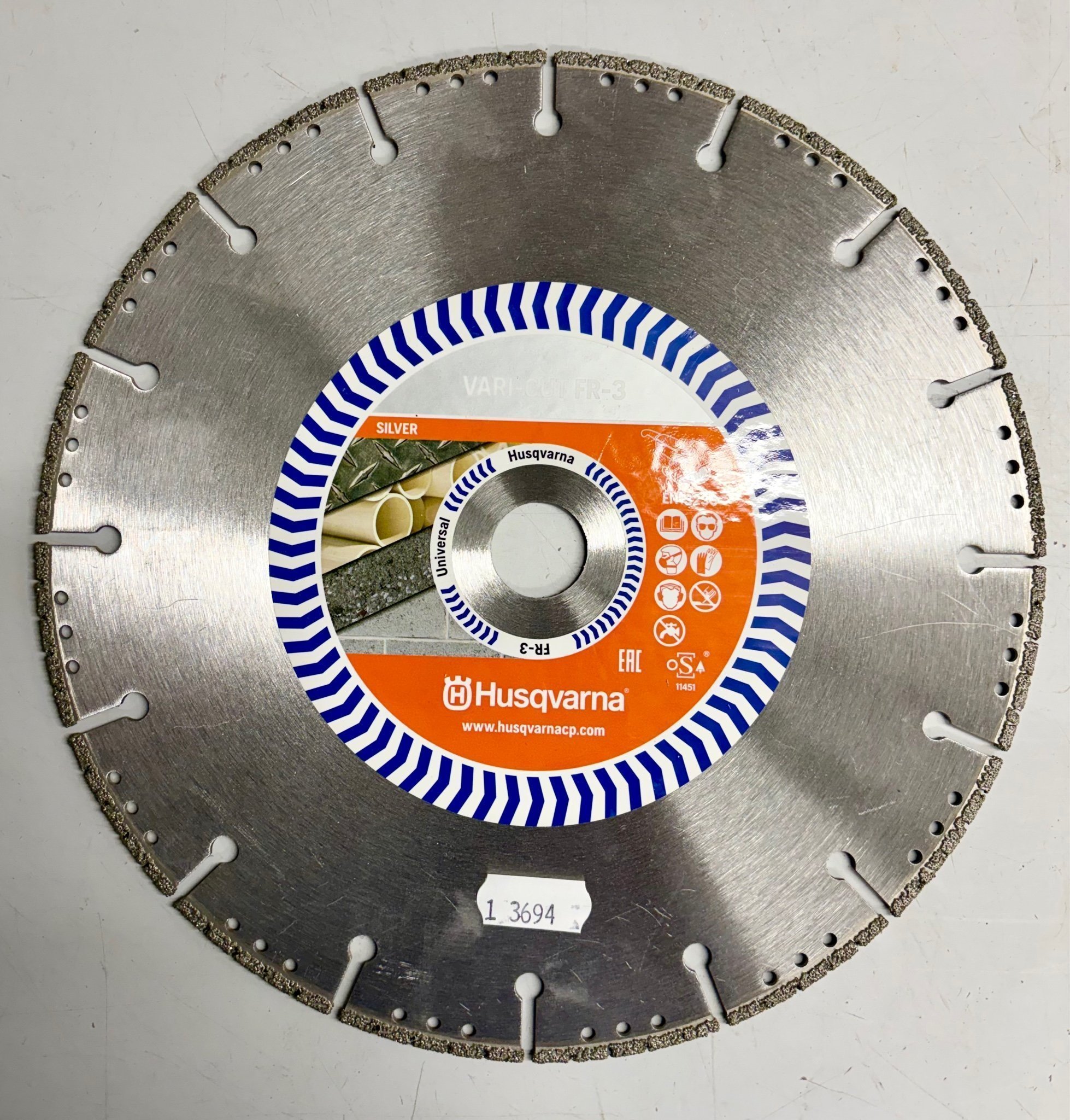 Disque Diamant Special ASSAINISSEMENT VARI-CUT FR-3 - O 350 mm 574854001 (AC25