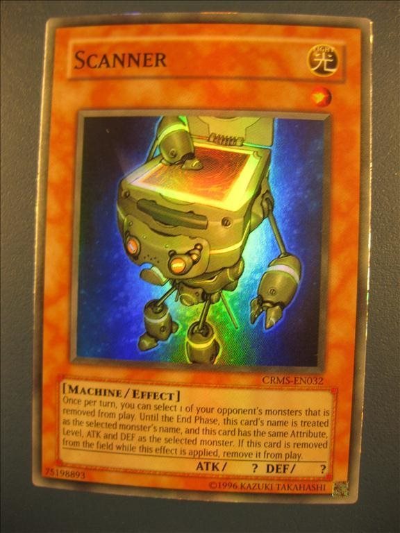 SCANNER - SUPER RARE - HOLO (FOILAT) - YU-GI-OH - CRMS-EN032