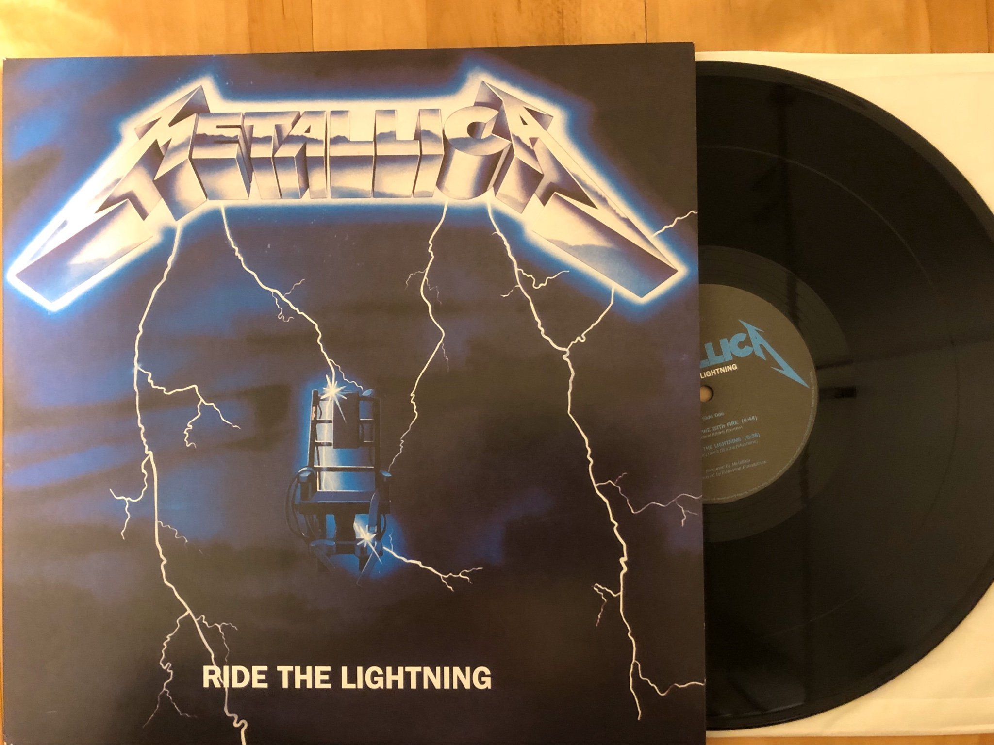 Metallica Ride the Lightning LP 45 rpm dubbel (383721262) ᐈ Köp på
