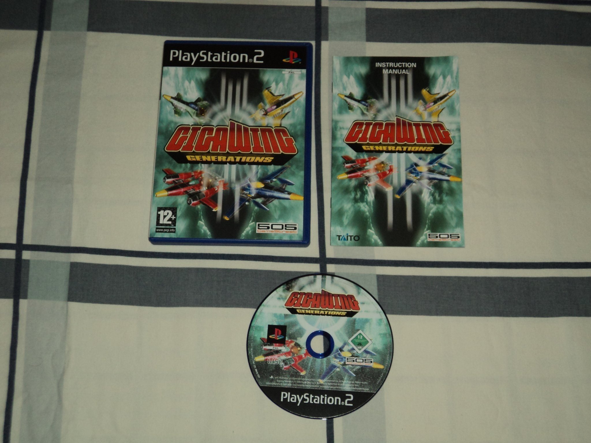 Giga Wing Generations UKV PAL PS2