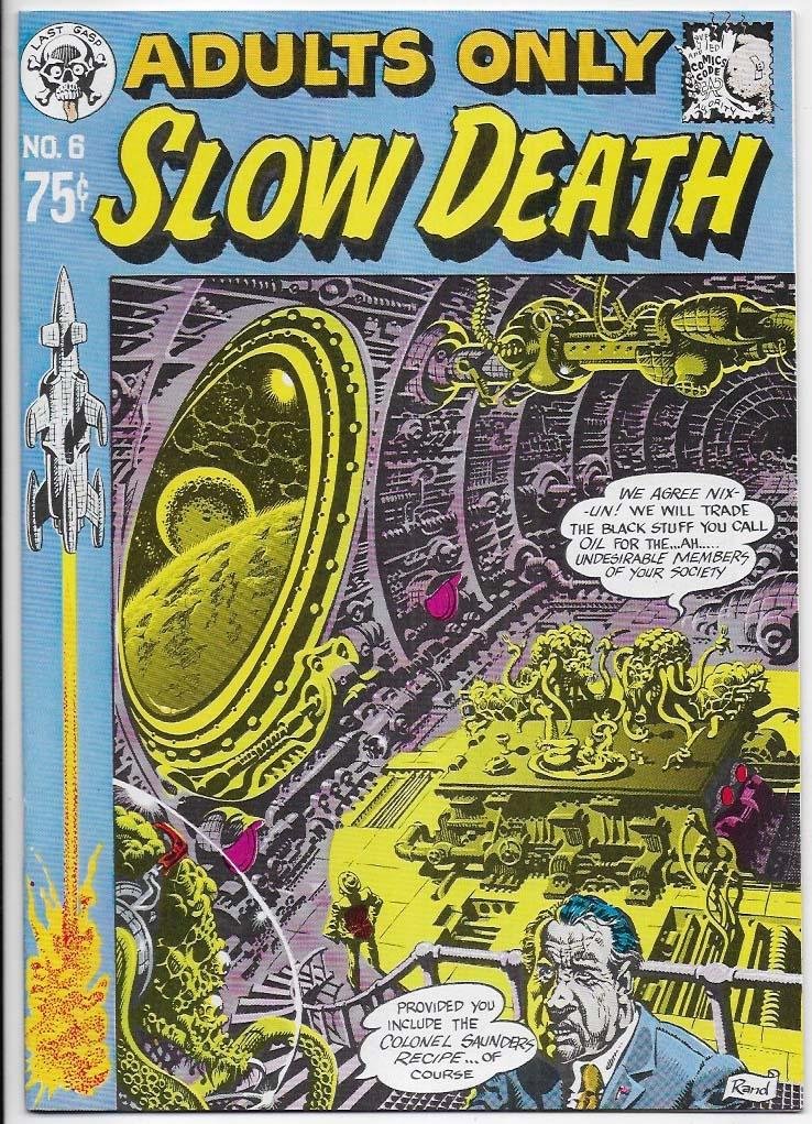 Slow Death # 6 NM- 1st Print Underground