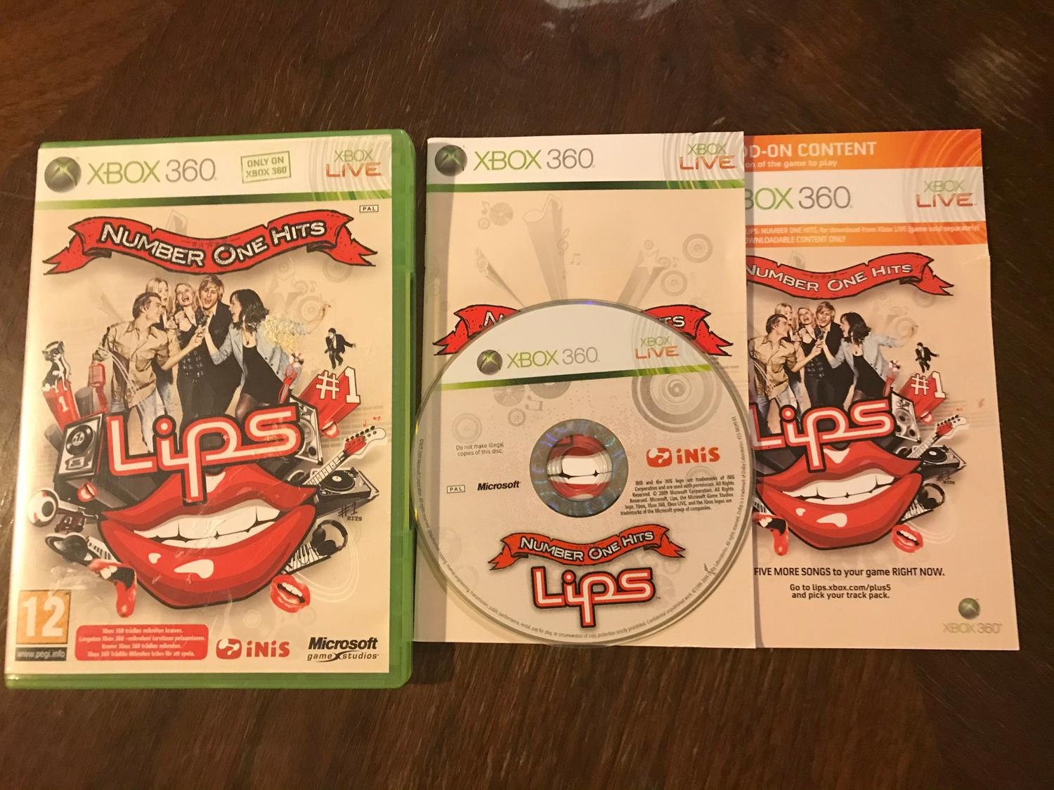 Lips Number One Hits xbox 360 (406275621) ᐈ gidloftrading på Tradera
