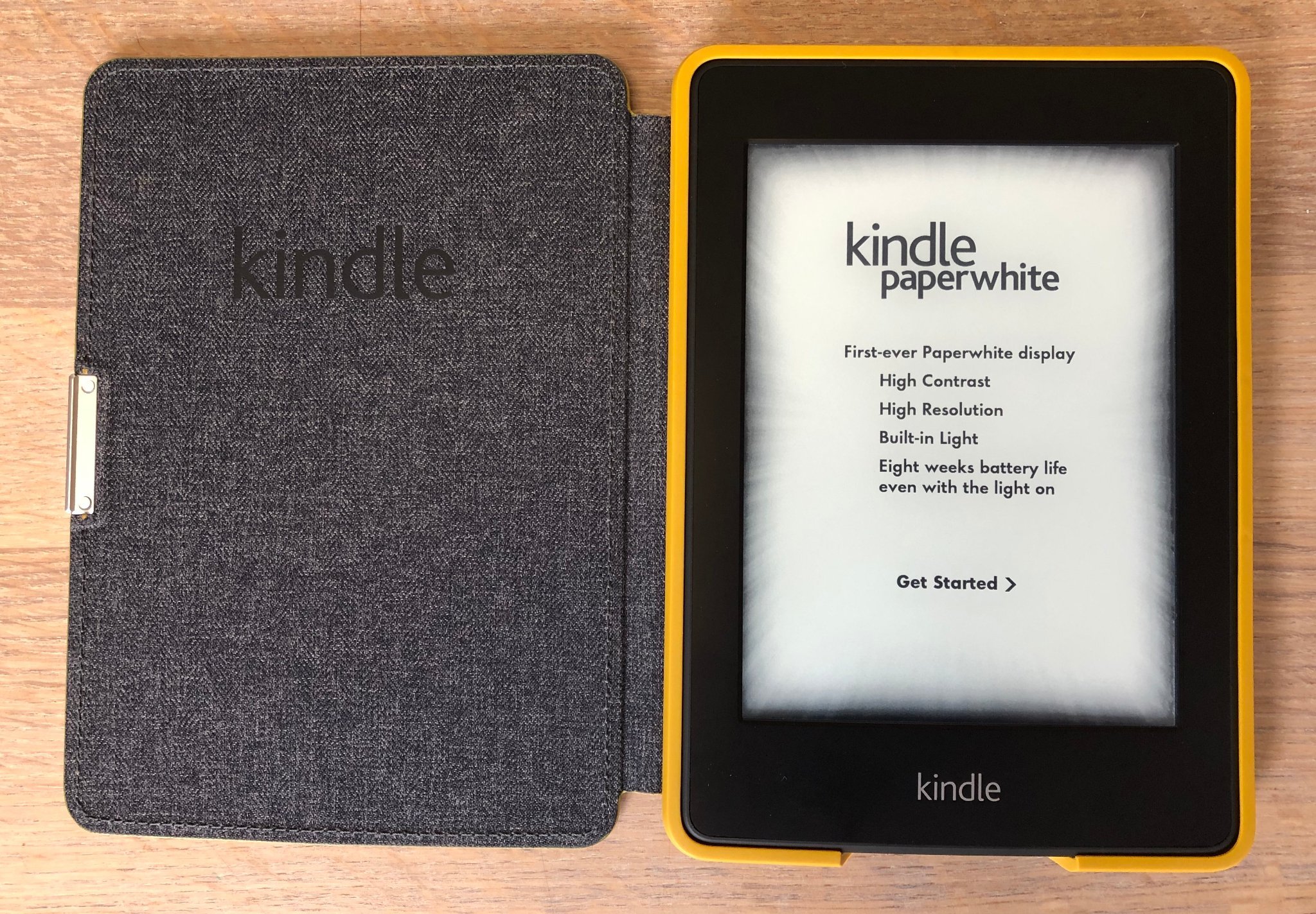 Kindle Paperwhite (First generation) med Läderf.. (403330812) ᐈ Köp på