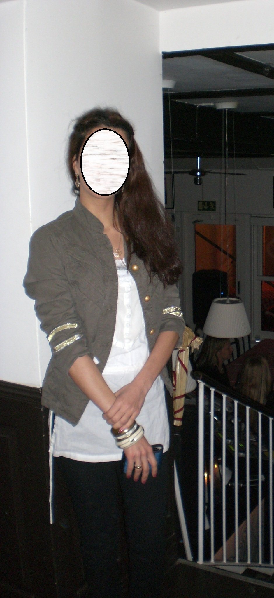 MQ Zoul oliv kaki jacka kostym blazer