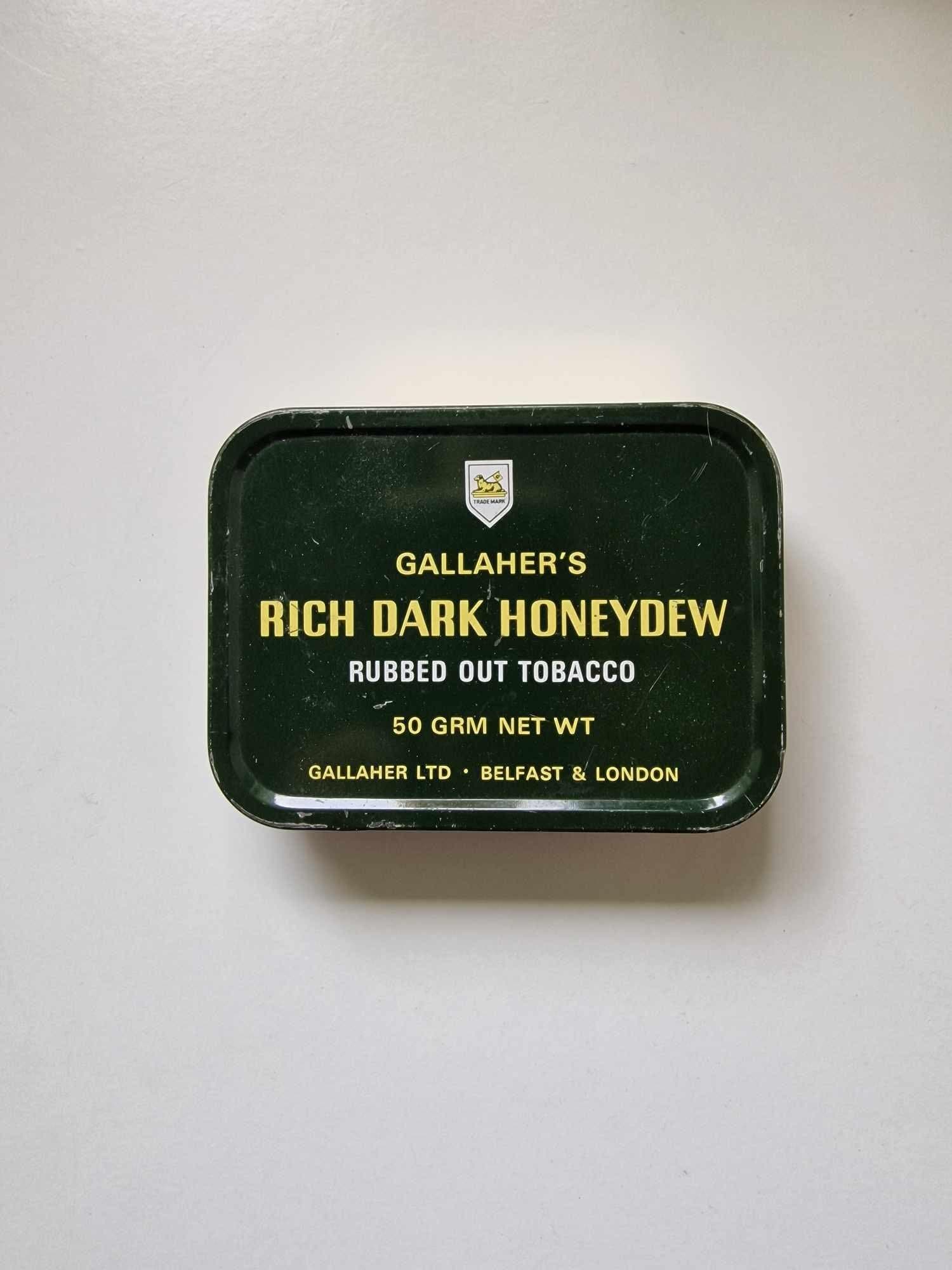Gallaher's Rich Dark Honeydew Tobacco Tin