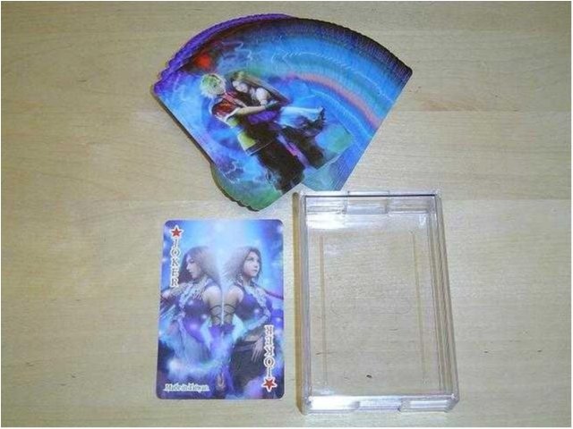 KORTLEK MED MOTIV FRÅN FINAL FANTASY X2 *NYTT*