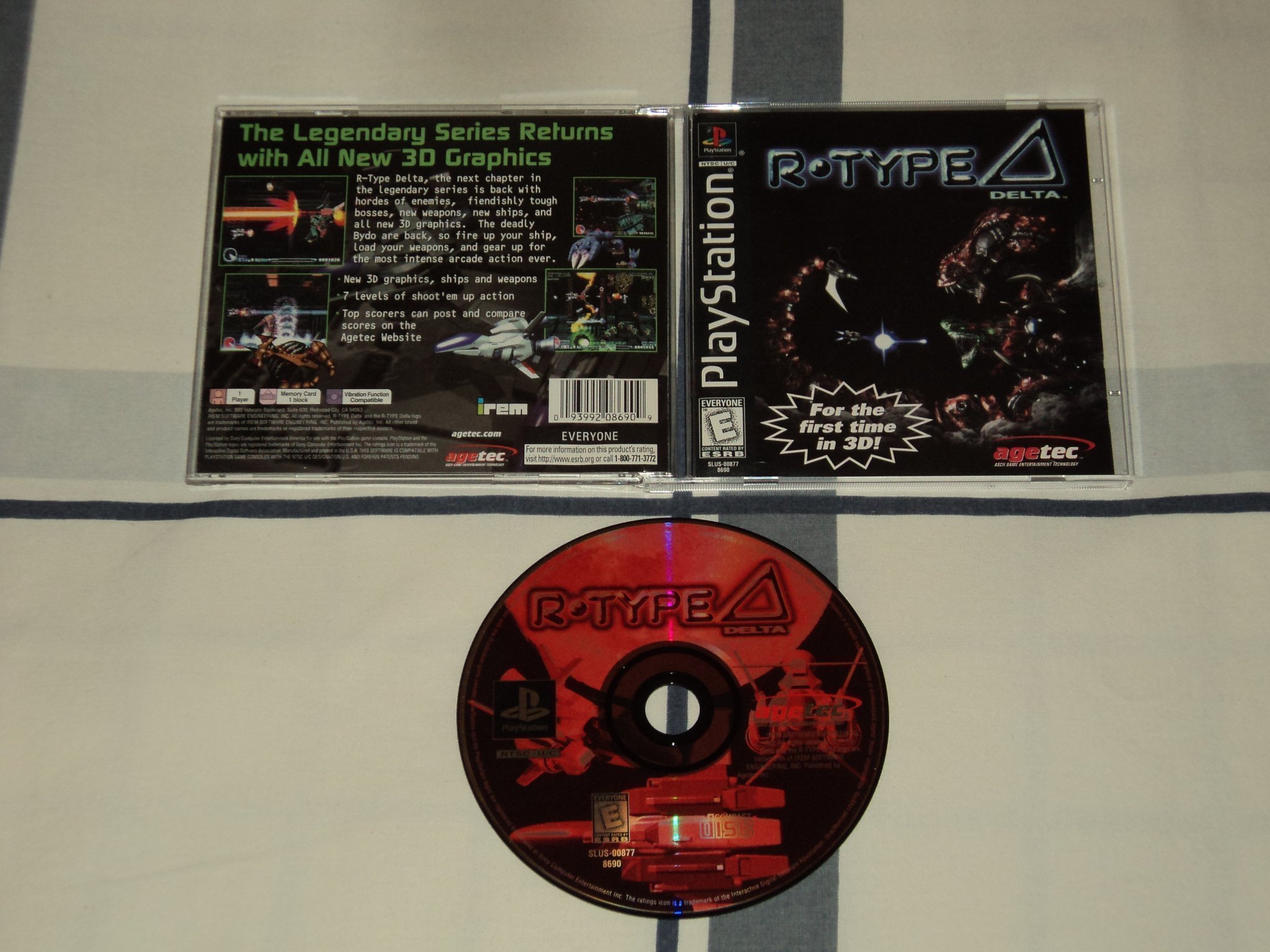 PS1 R Type Delta NTSC USA
