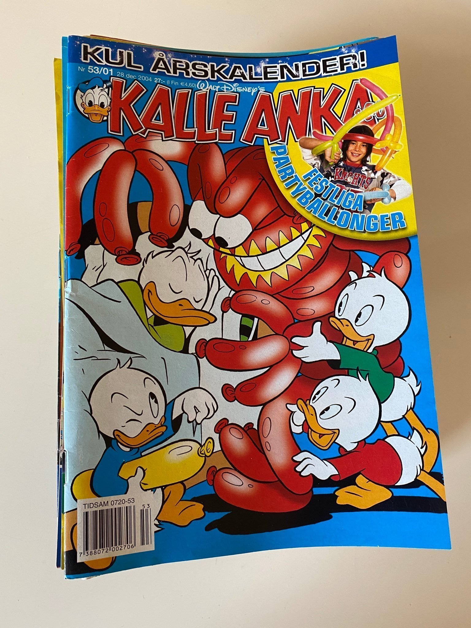 Kalle anka helårgång komplett 2005, Walt Disney.. (409374429) ᐈ Köp på Tradera